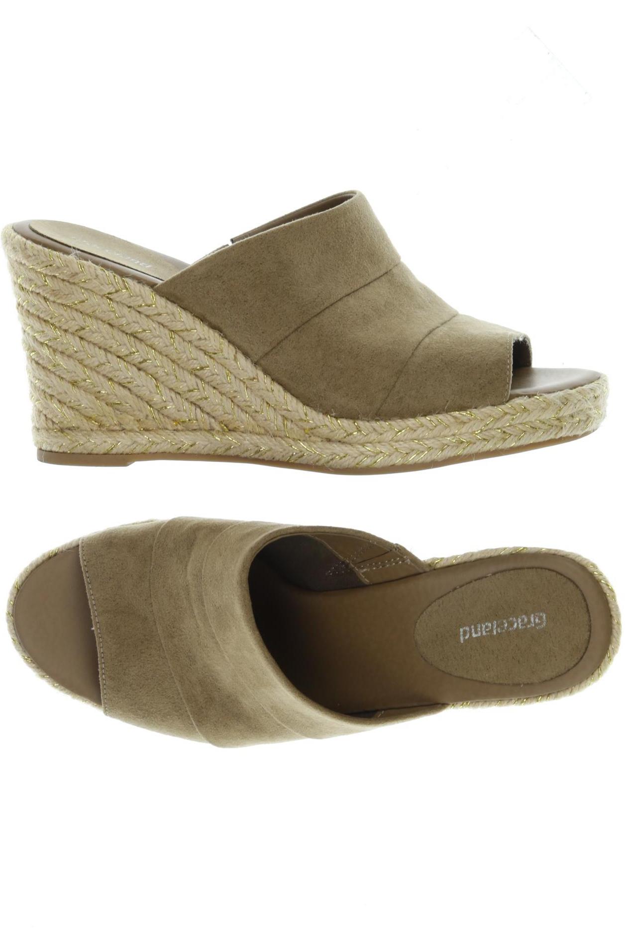 

Graceland Damen Sandale, beige, Gr. 38