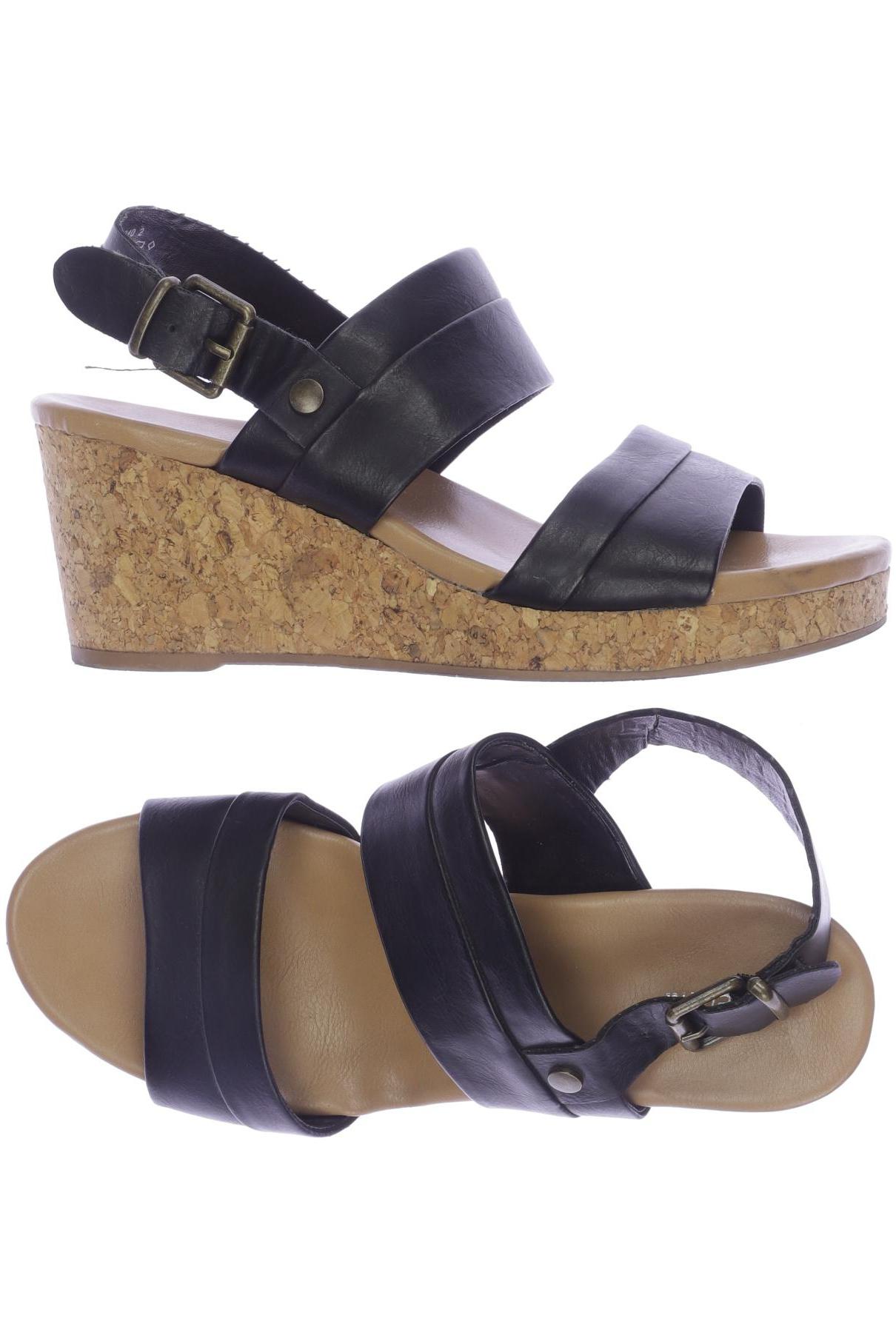 

Graceland Damen Sandale, schwarz, Gr. 40