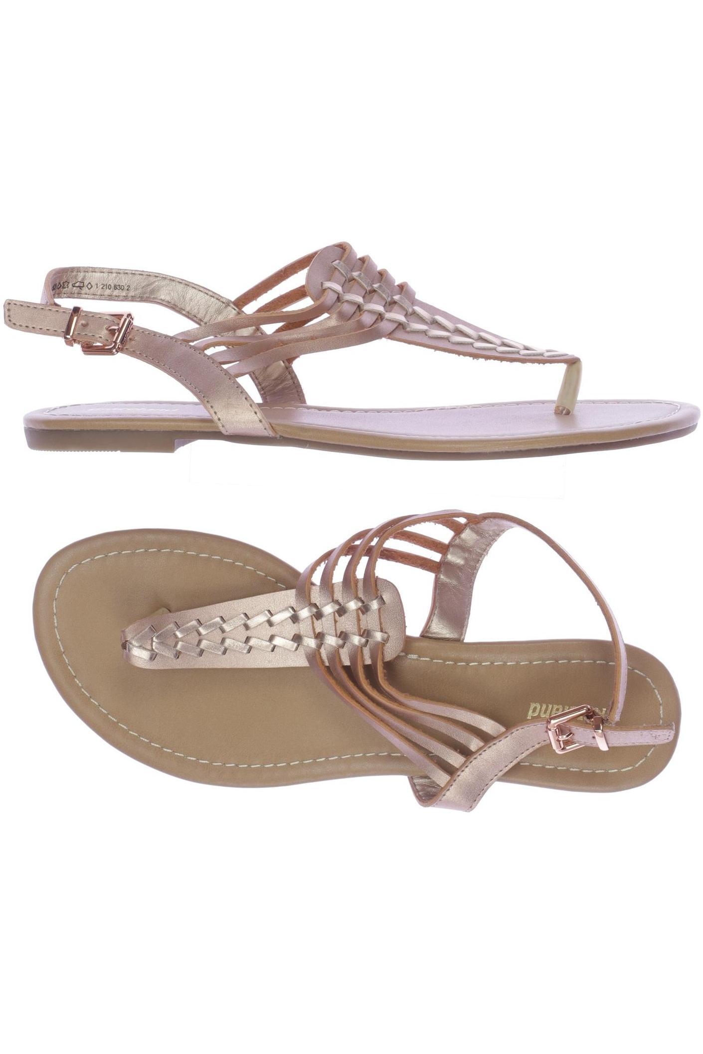 

Graceland Damen Sandale, beige, Gr. 39