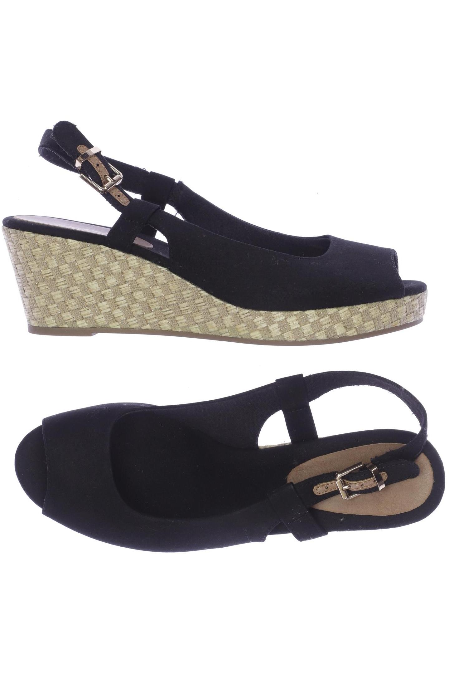 

Graceland Damen Sandale, schwarz, Gr. 41