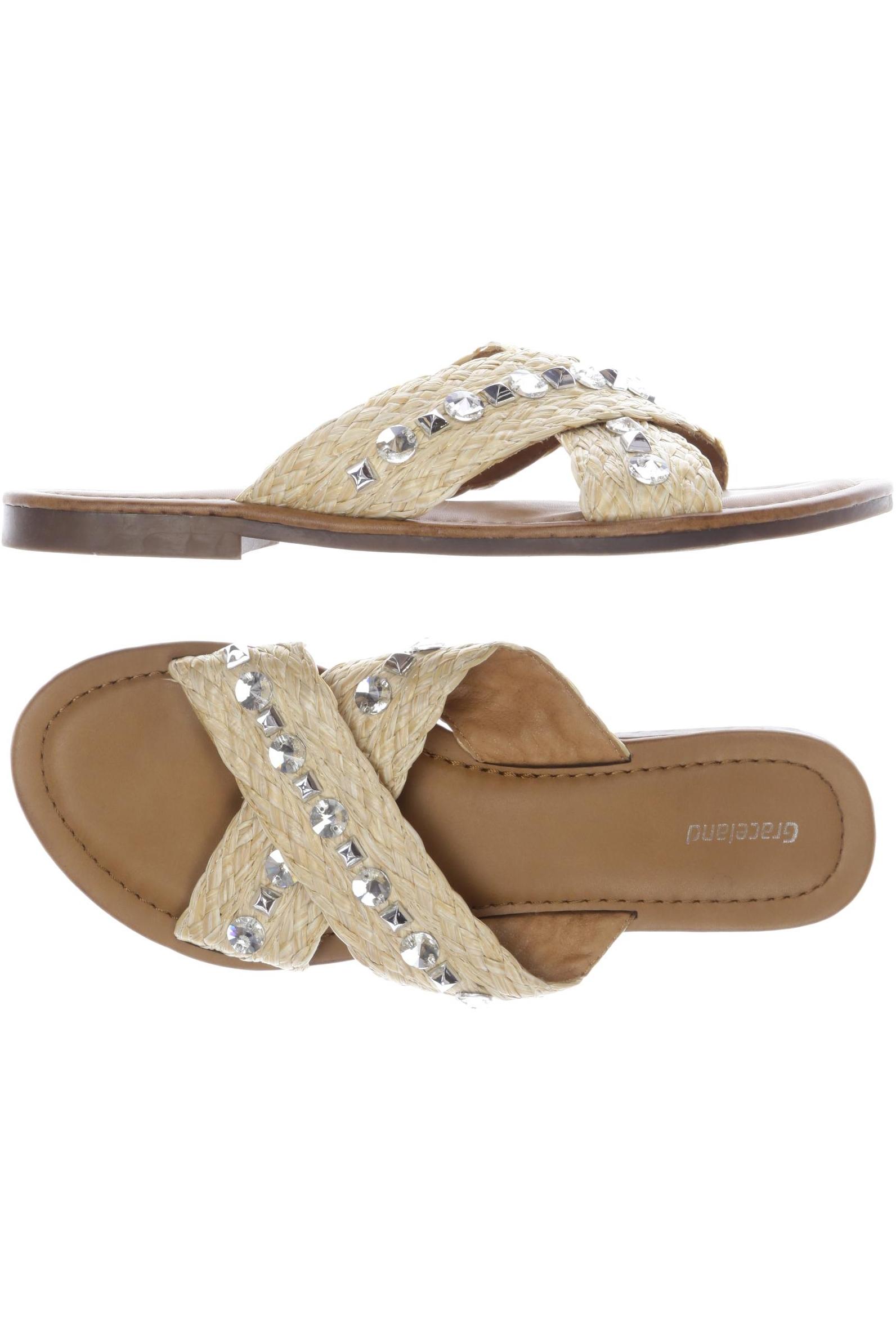 

Graceland Damen Sandale, beige, Gr. 41