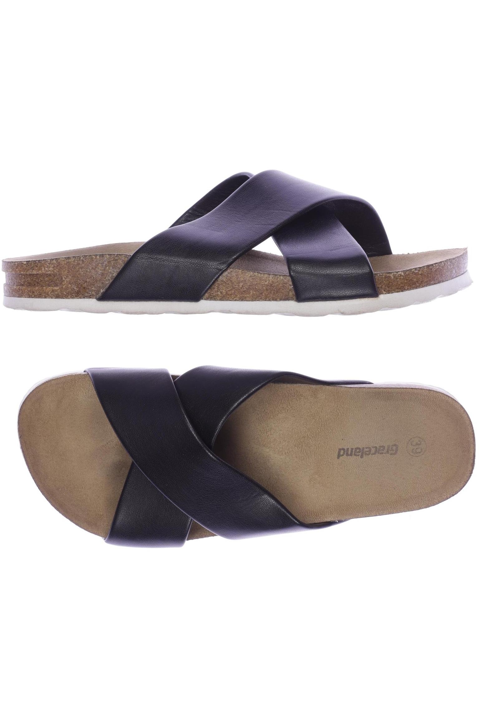 

Graceland Damen Sandale, schwarz, Gr. 39