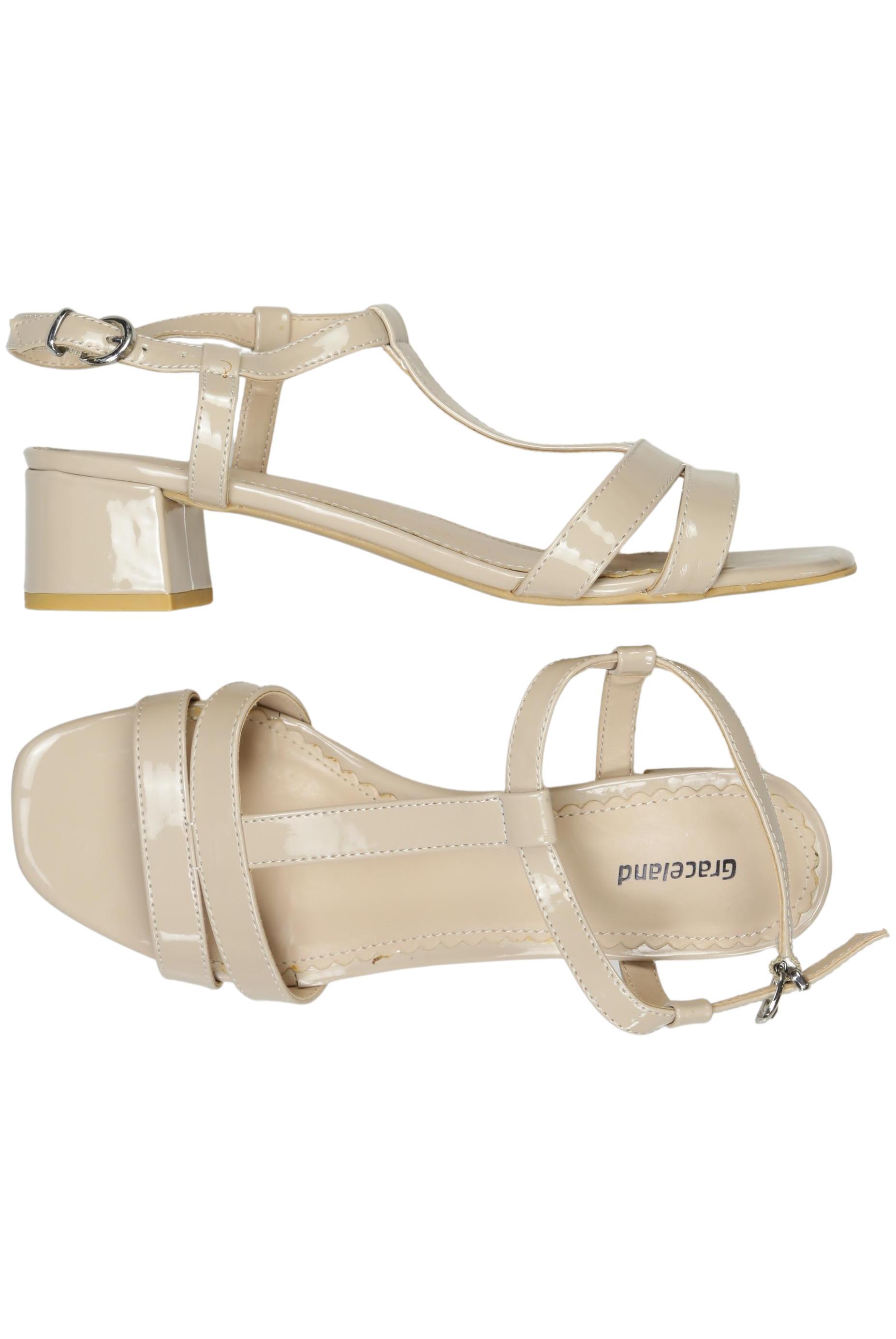 

Graceland Damen Sandale, beige, Gr. 38