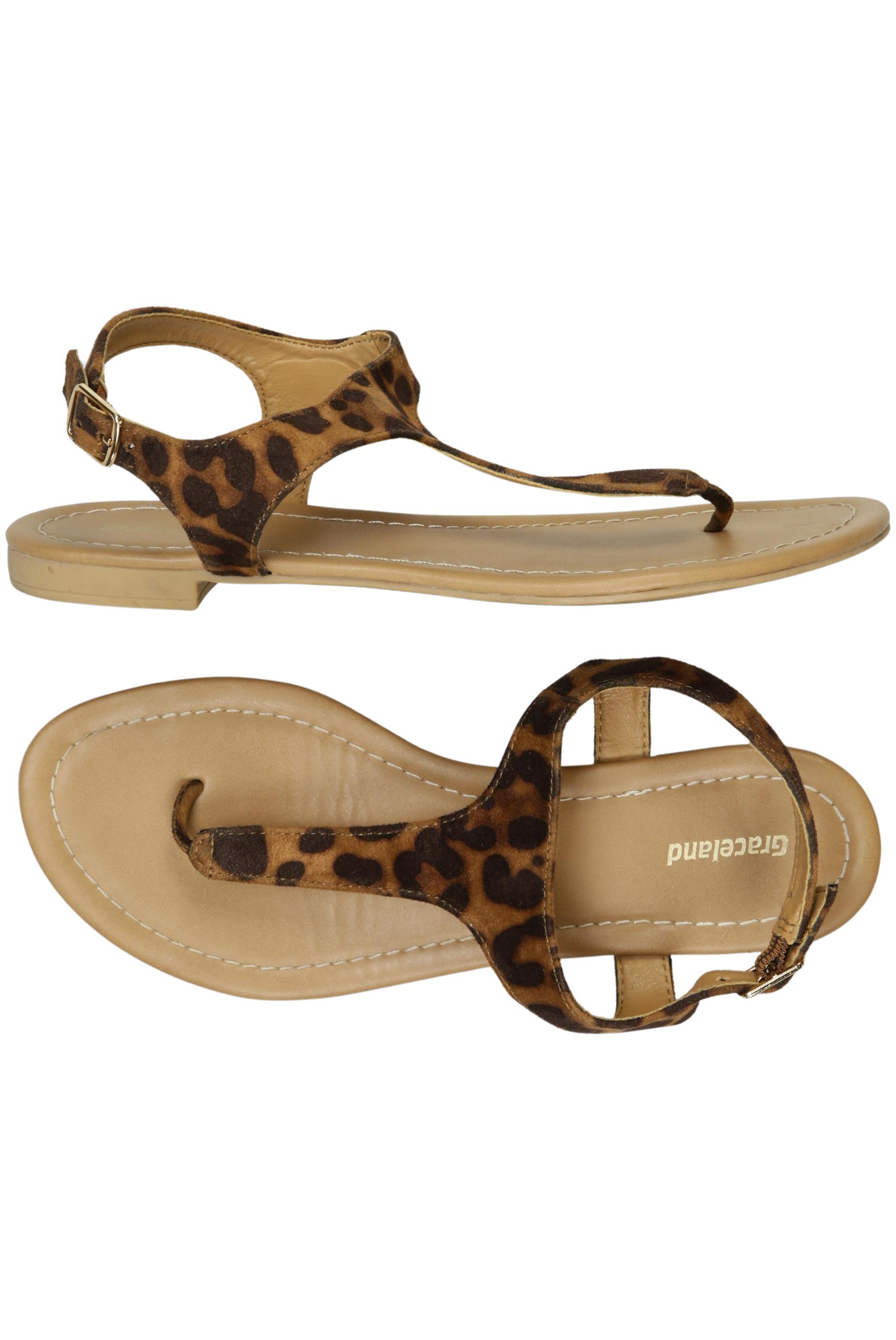 

Graceland Damen Sandale, braun, Gr. 38