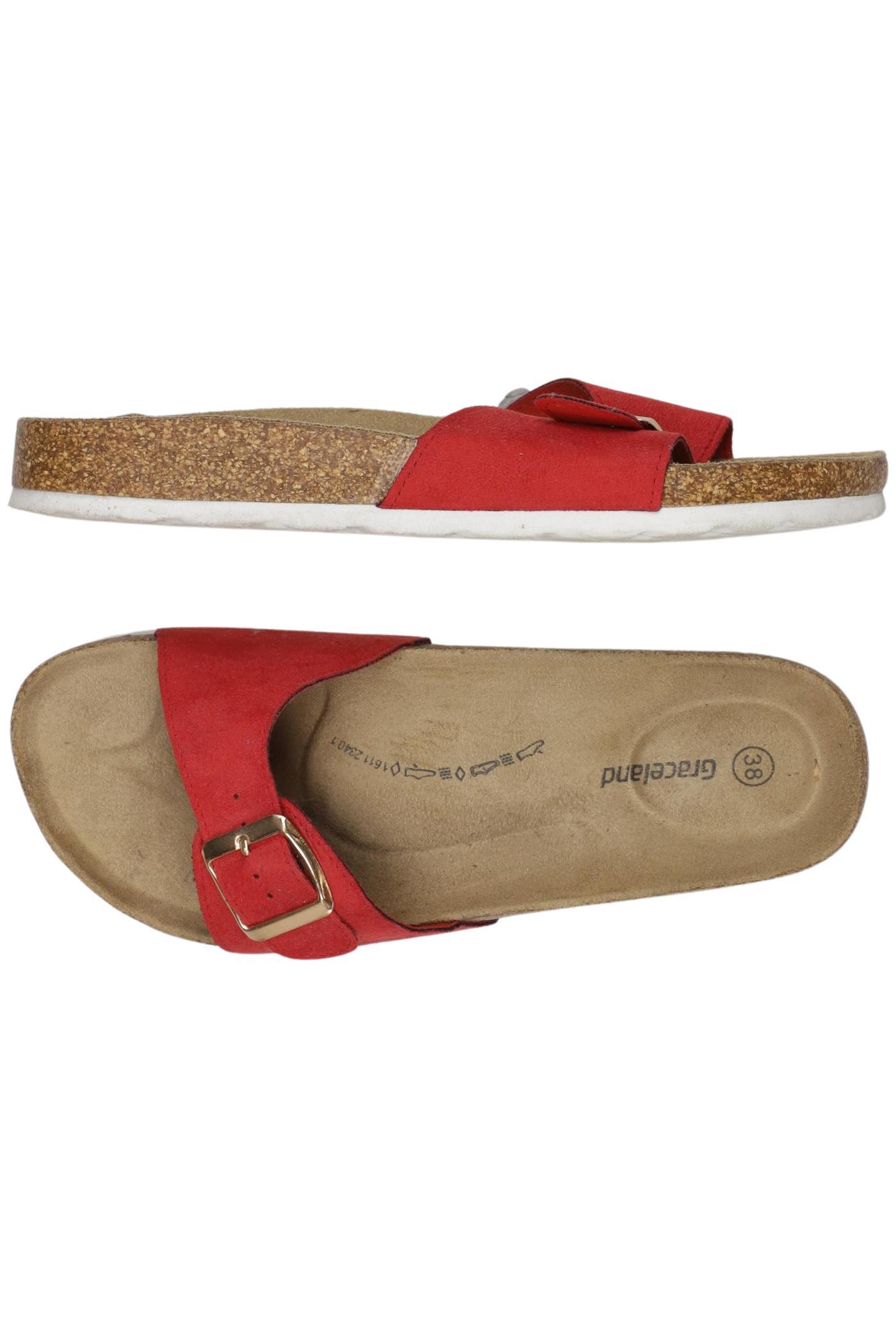 

Graceland Damen Sandale, rot, Gr. 38