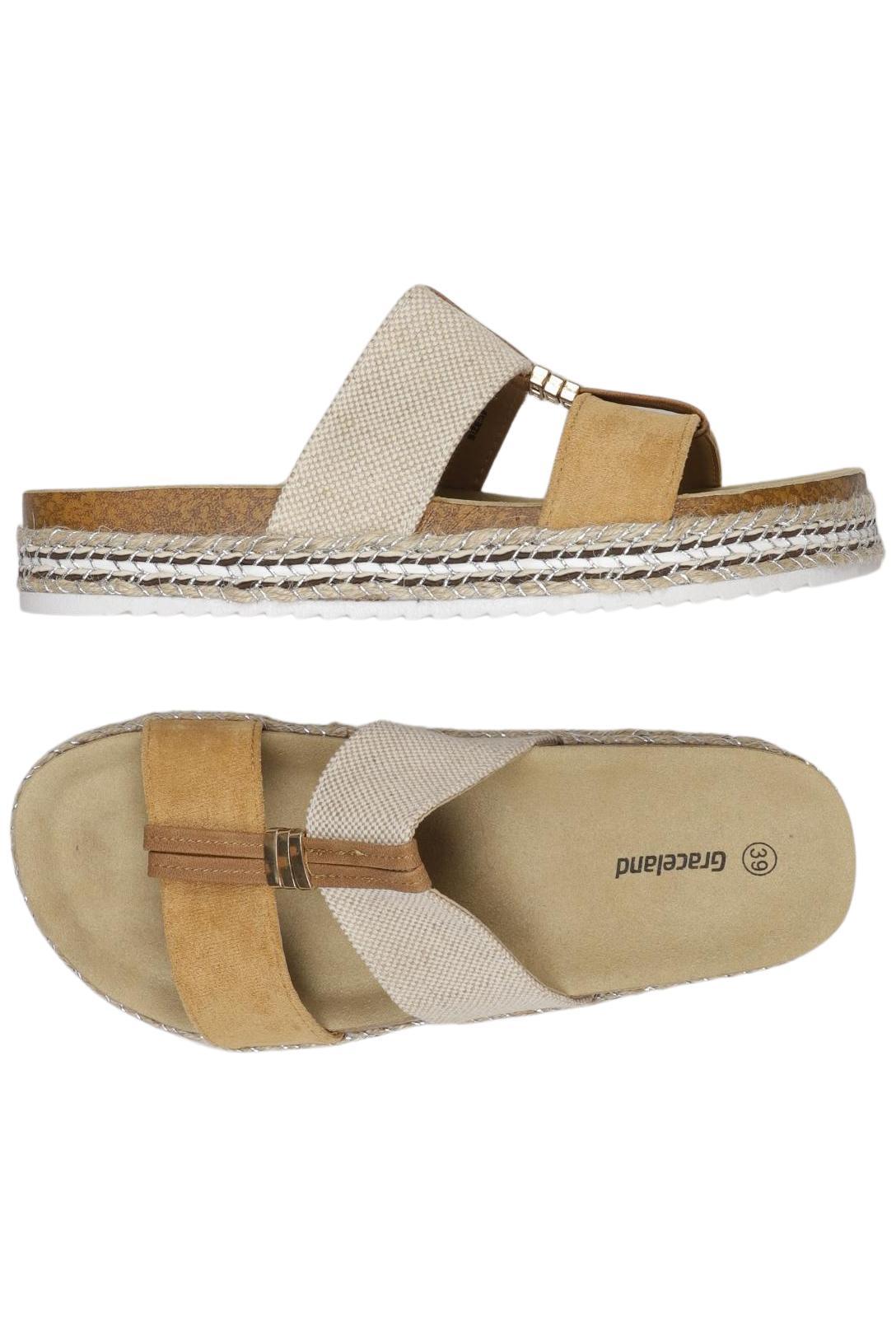 

Graceland Damen Sandale, beige, Gr. 39