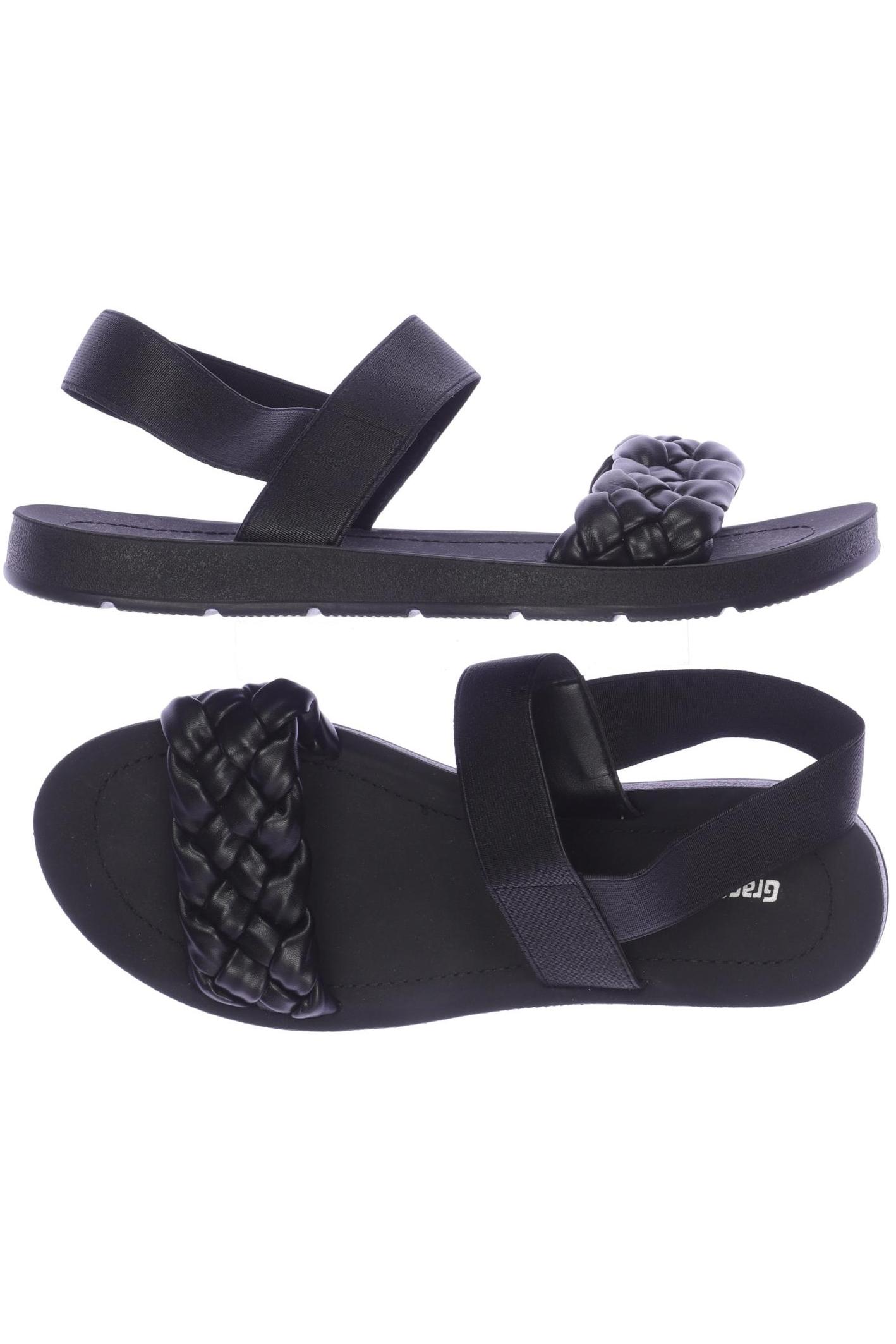 

Graceland Damen Sandale, schwarz, Gr. 41