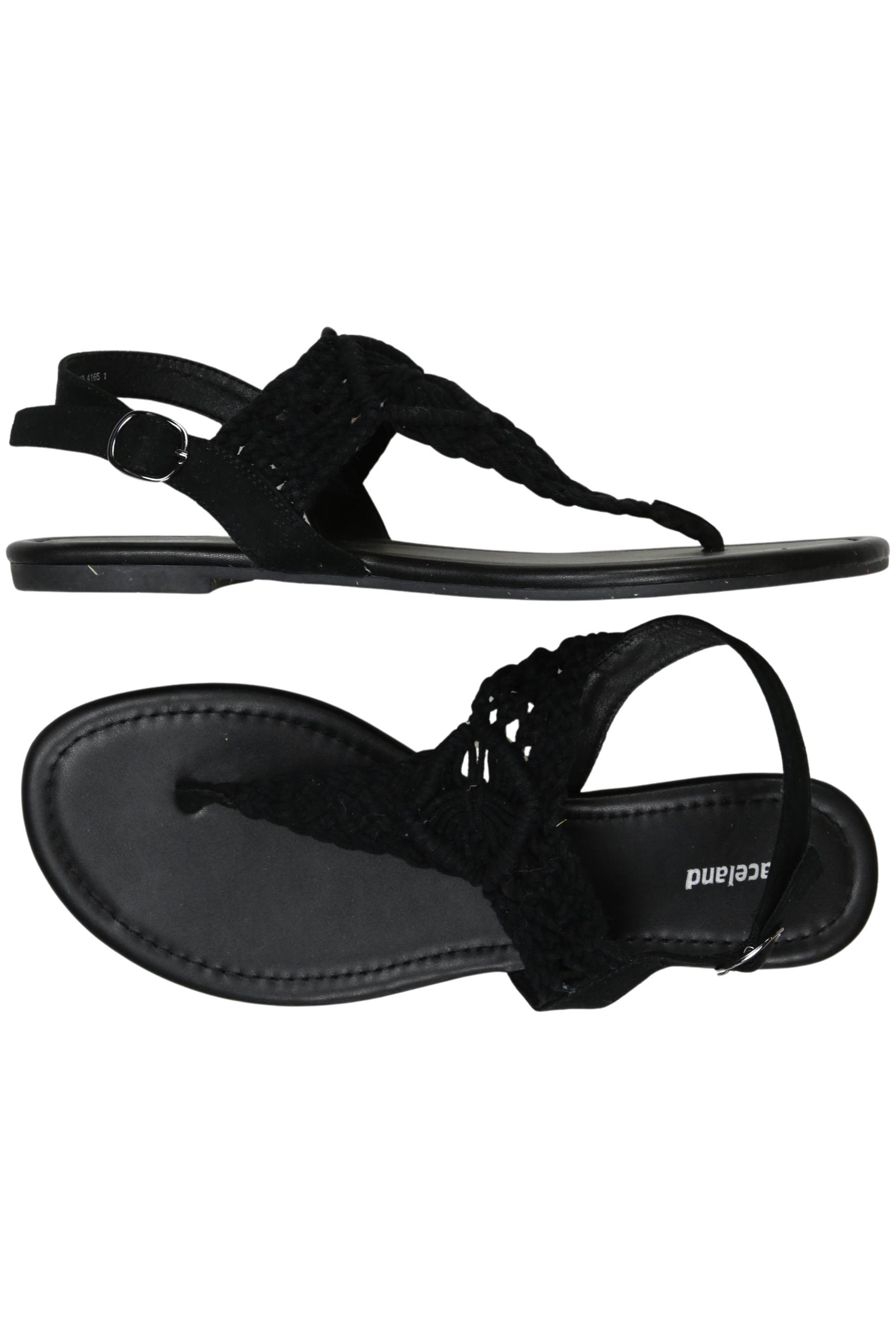 

Graceland Damen Sandale, schwarz, Gr. 41