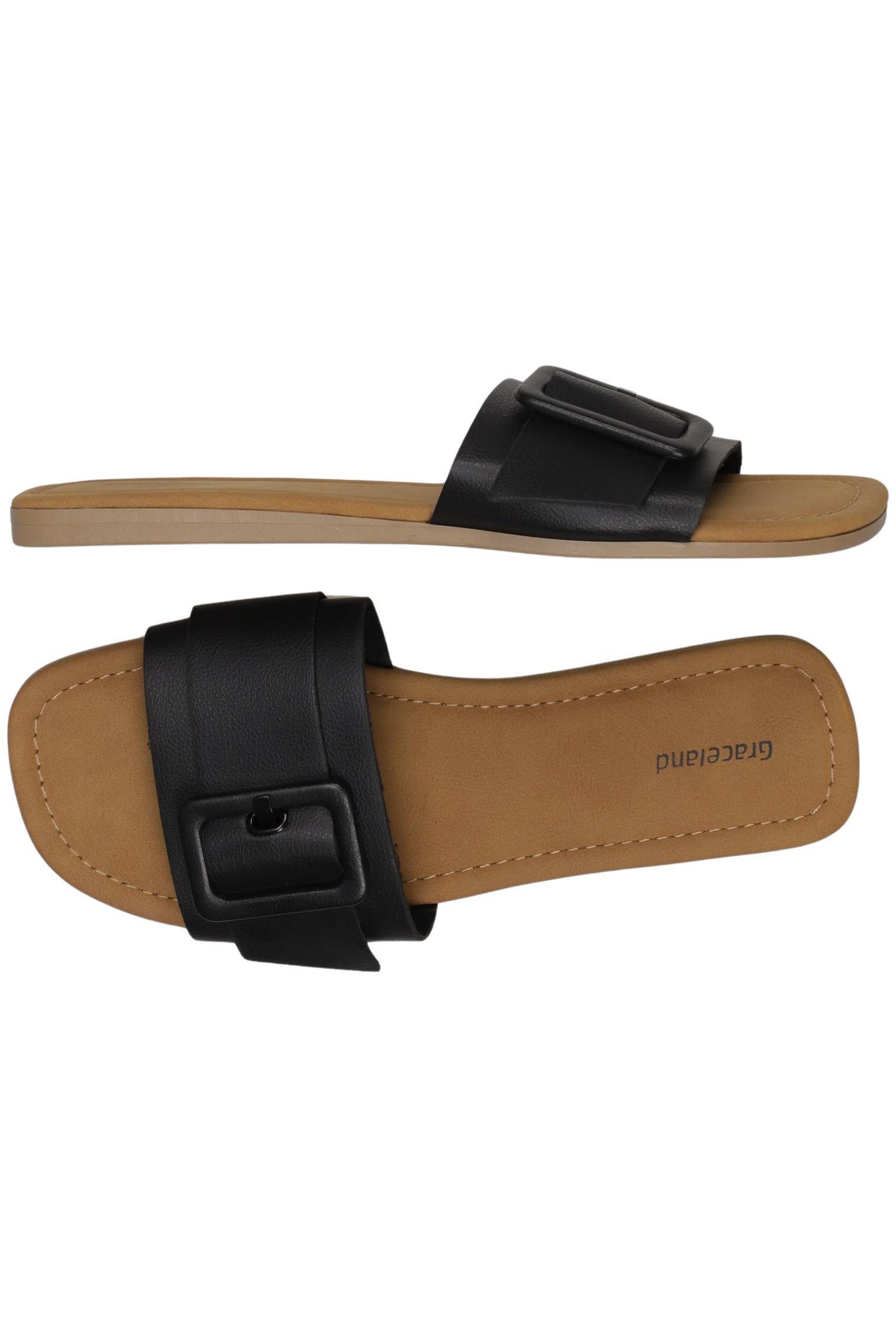 

Graceland Damen Sandale, schwarz, Gr. 38