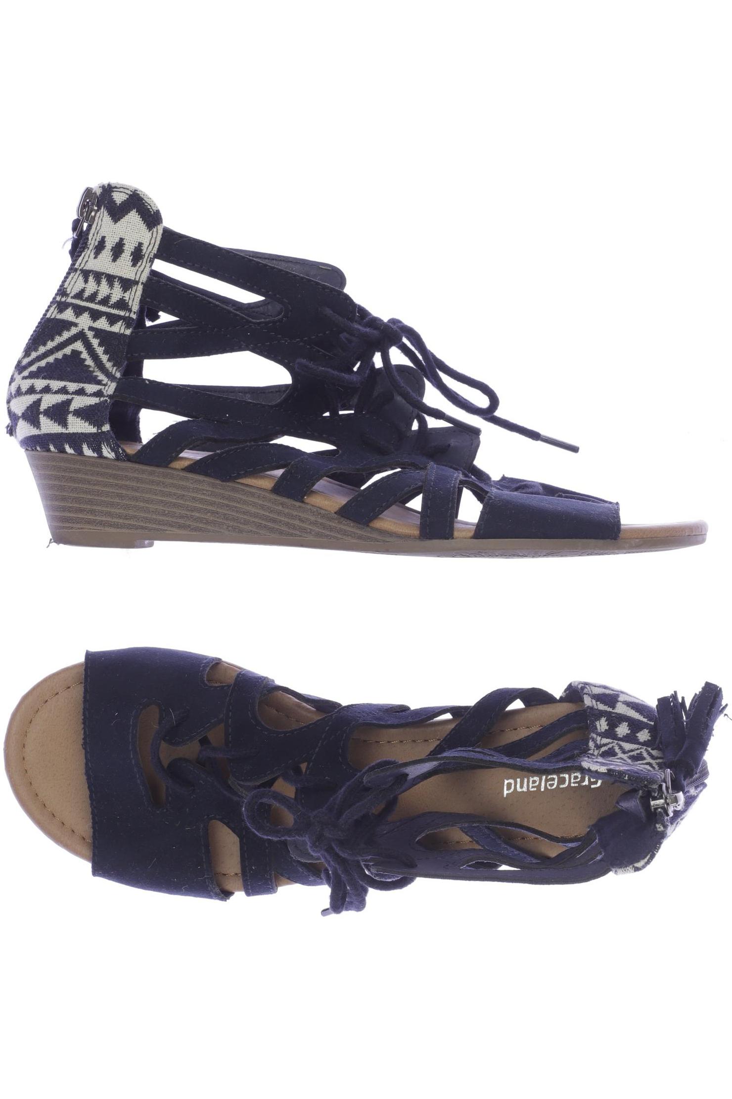 

Graceland Damen Sandale, marineblau, Gr. 37