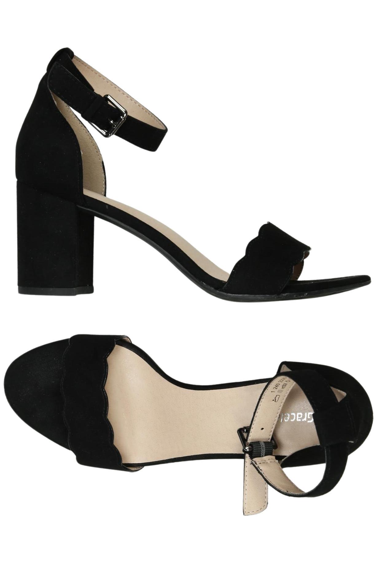 

Graceland Damen Sandale, schwarz, Gr. 38