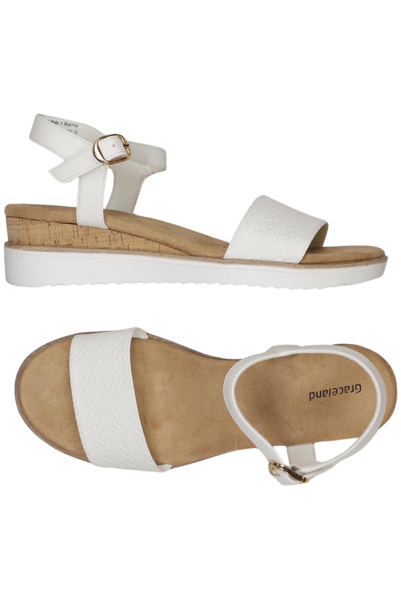 

Graceland Damen Sandale, weiß, Gr. 39