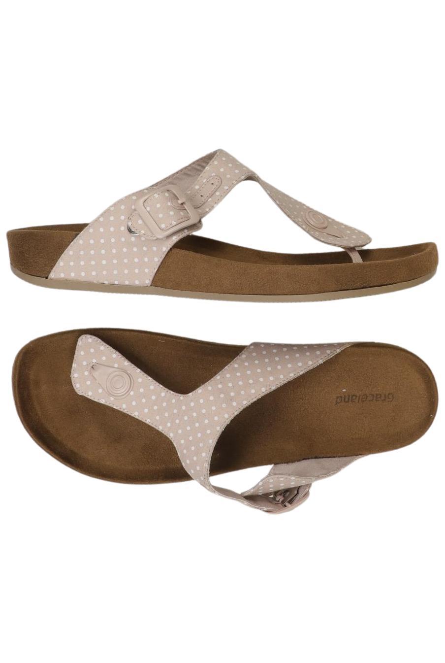 

Graceland Damen Sandale, beige, Gr. 38