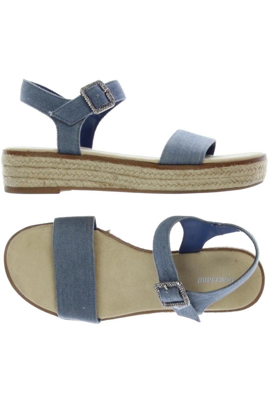 

Graceland Damen Sandale, blau, Gr. 38