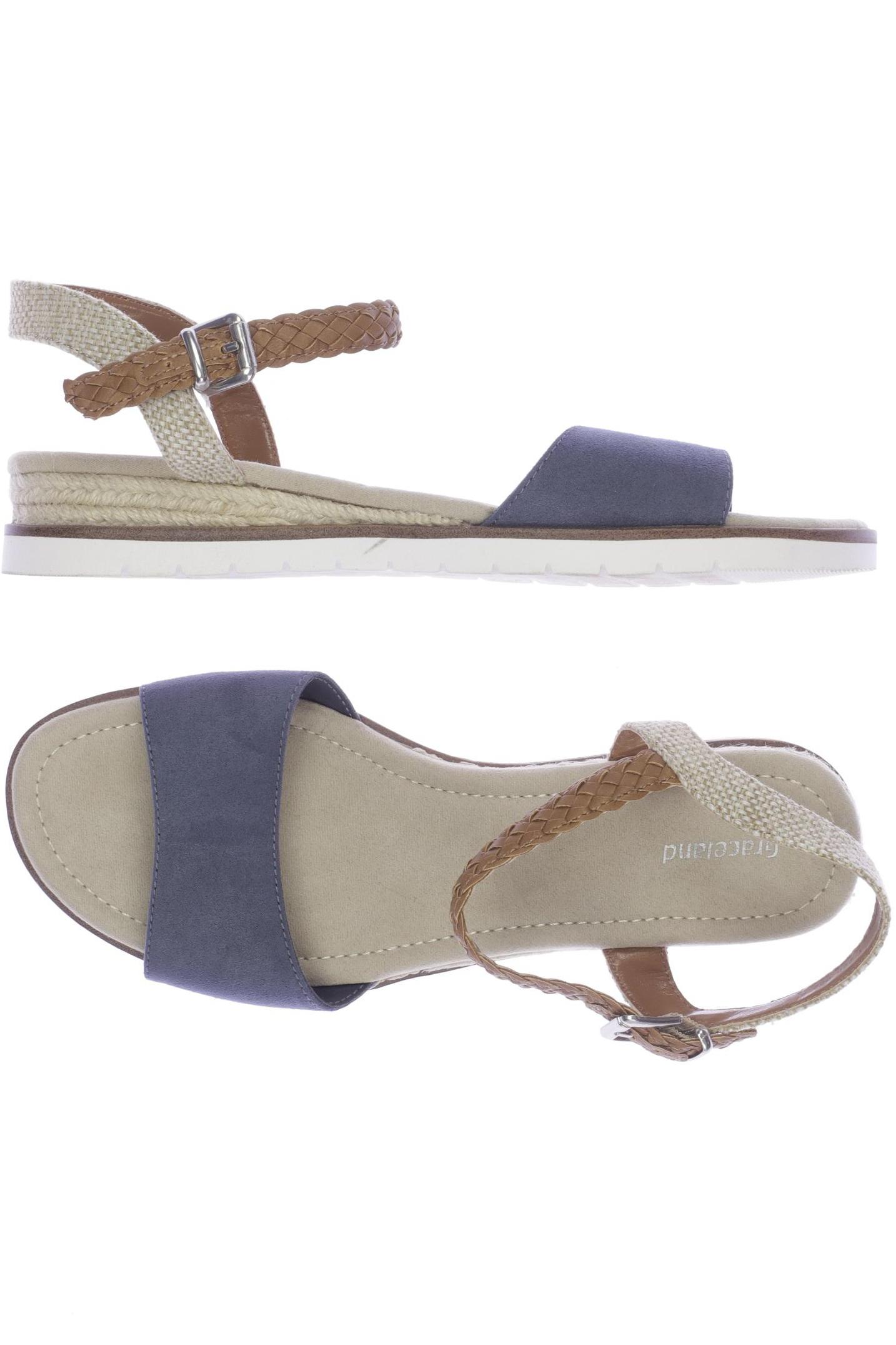 

Graceland Damen Sandale, blau, Gr. 39