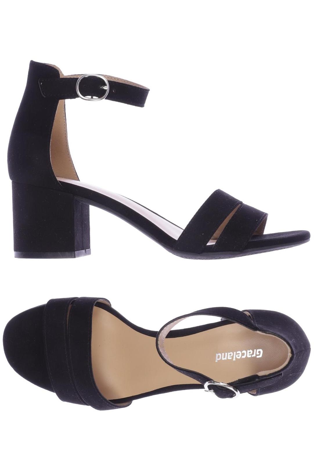 

Graceland Damen Sandale, schwarz, Gr. 36