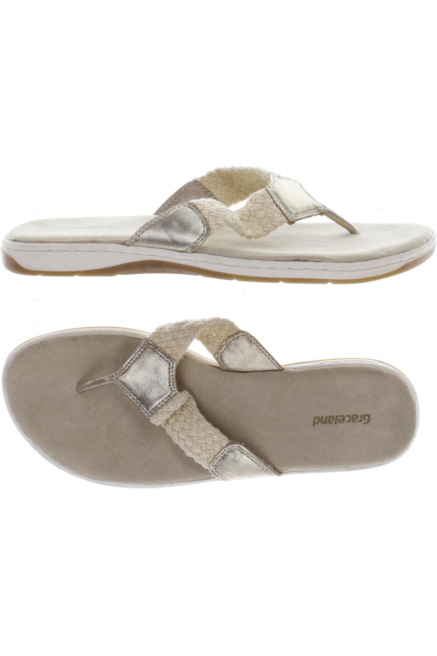 

Graceland Damen Sandale, beige, Gr. 38