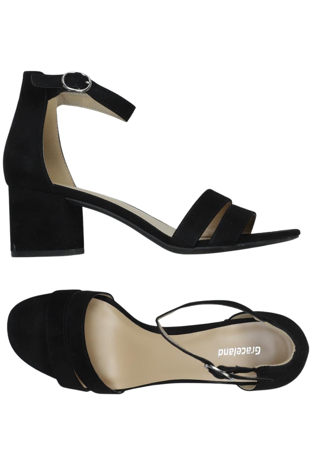 

Graceland Damen Sandale, schwarz, Gr. 39