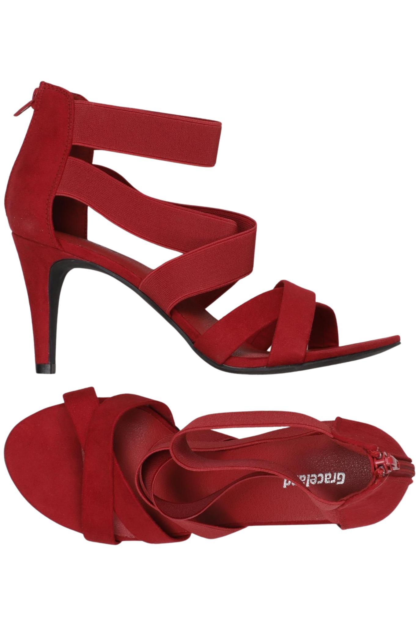 

Graceland Damen Sandale, rot, Gr. 38