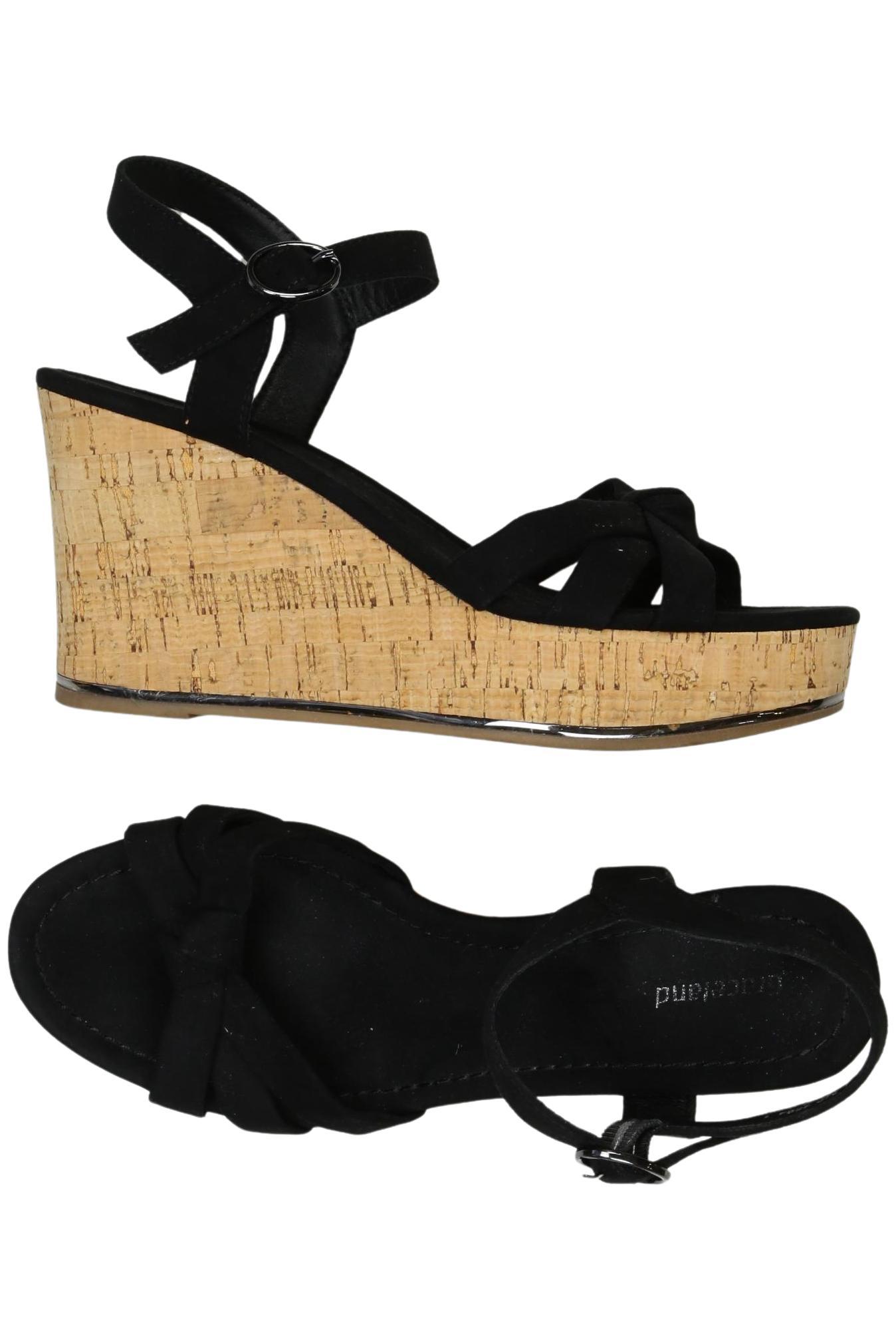 

Graceland Damen Sandale, schwarz, Gr. 38