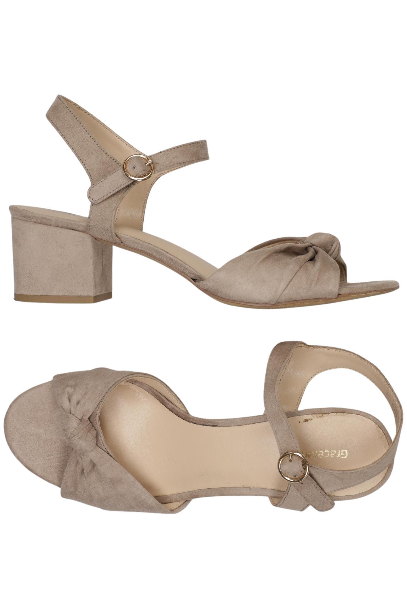 

Graceland Damen Sandale, beige, Gr. 42