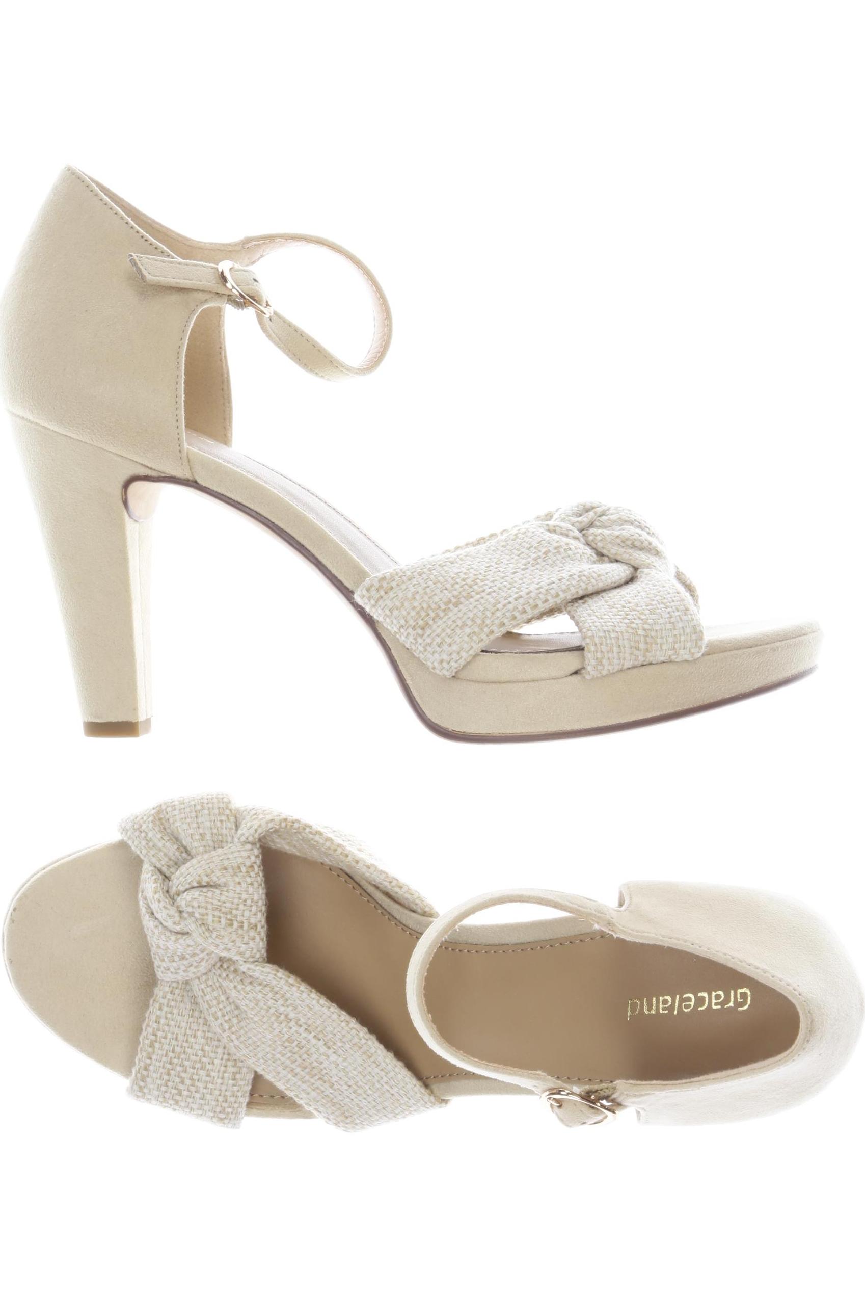 

Graceland Damen Sandale, beige, Gr. 39