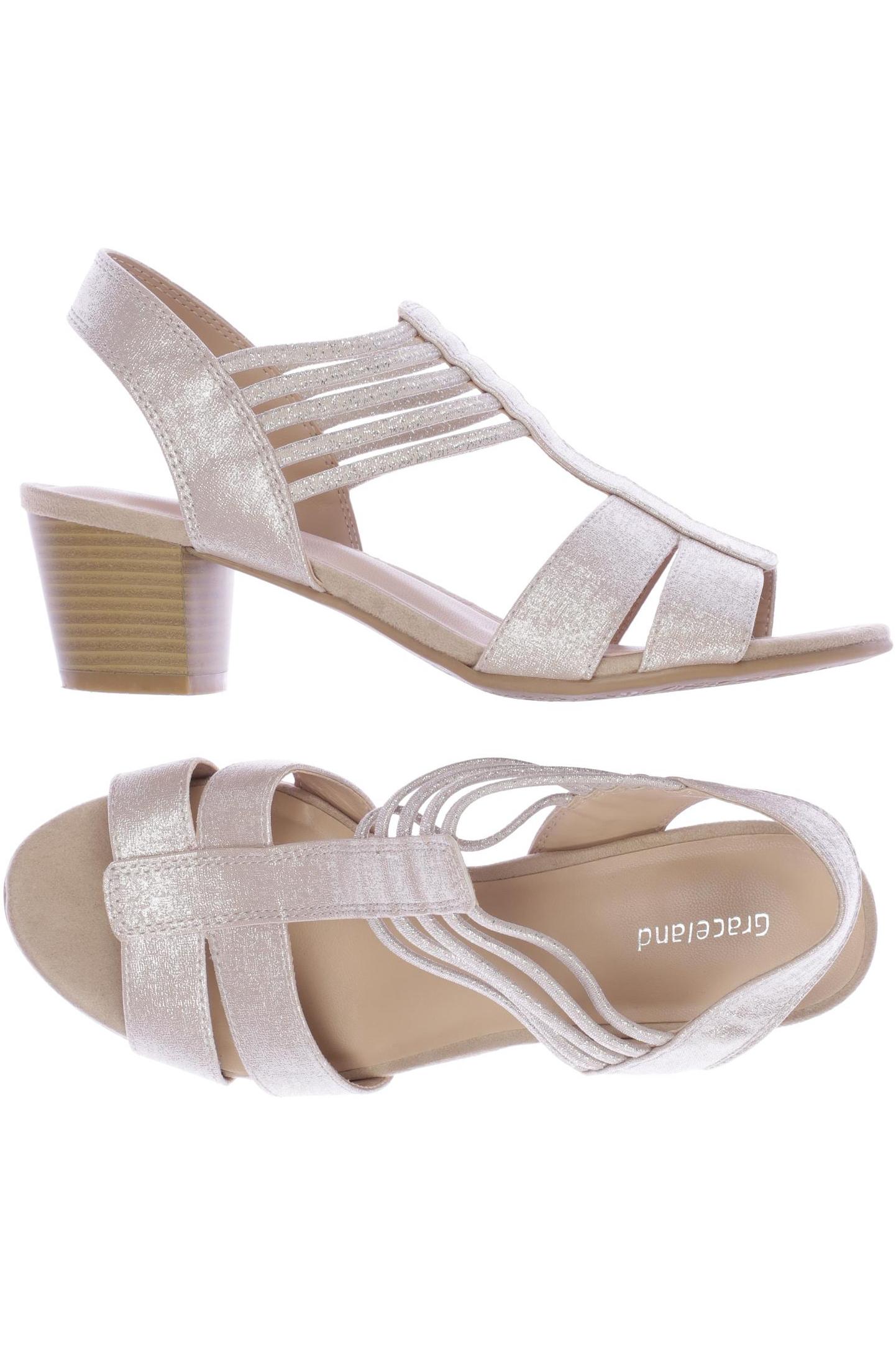 

Graceland Damen Sandale, beige, Gr. 36