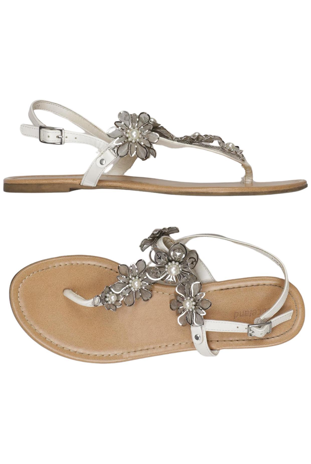 

Graceland Damen Sandale, weiß, Gr. 38