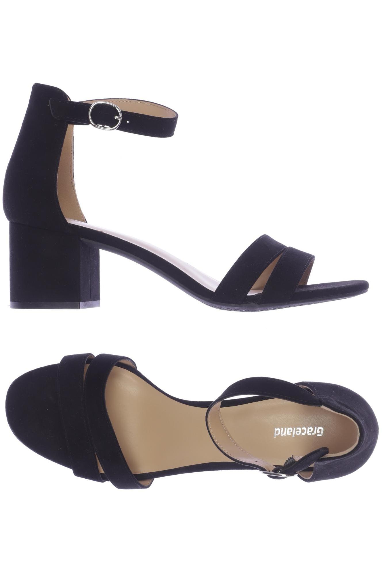 

Graceland Damen Sandale, schwarz, Gr. 41