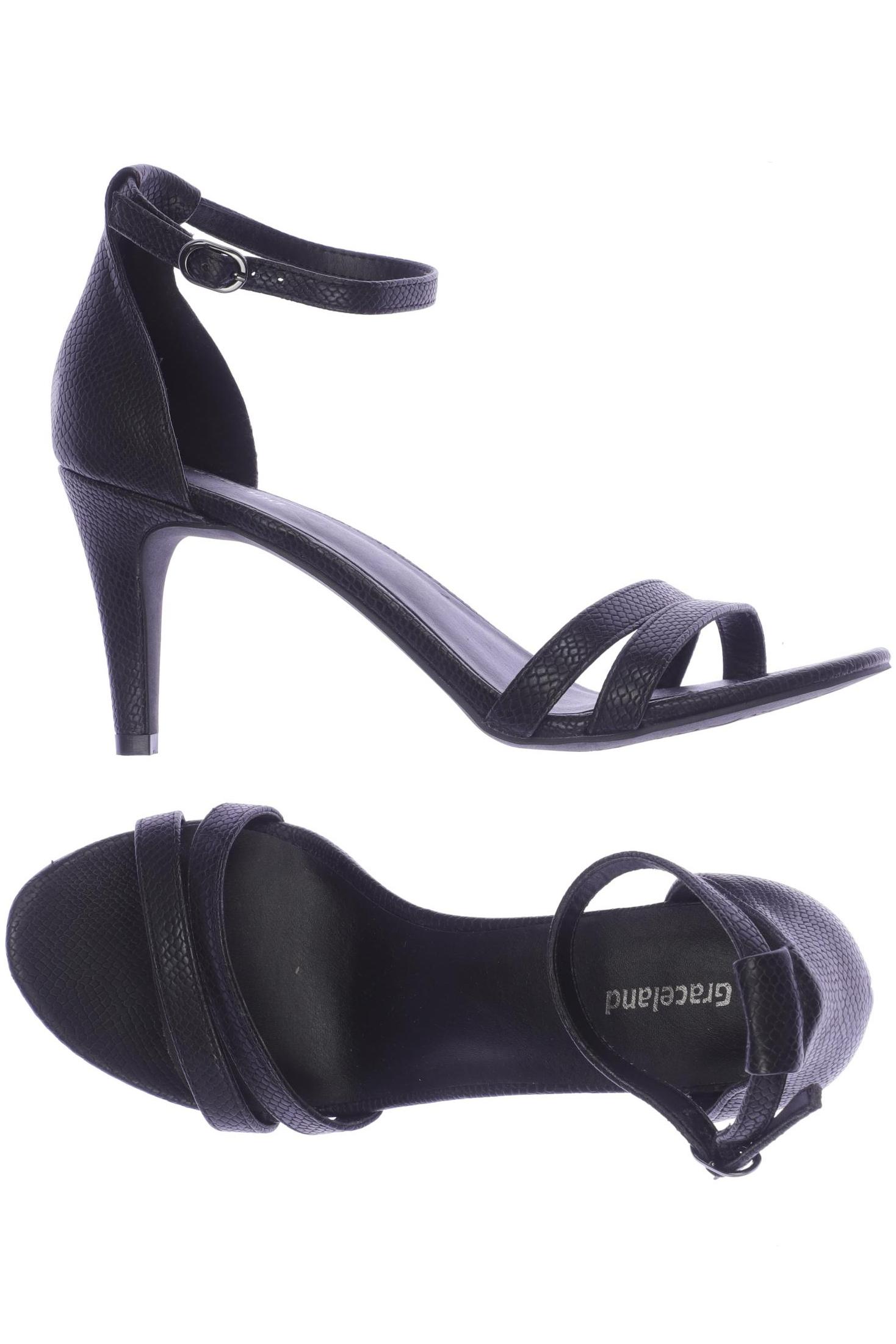 

Graceland Damen Sandale, schwarz, Gr. 39