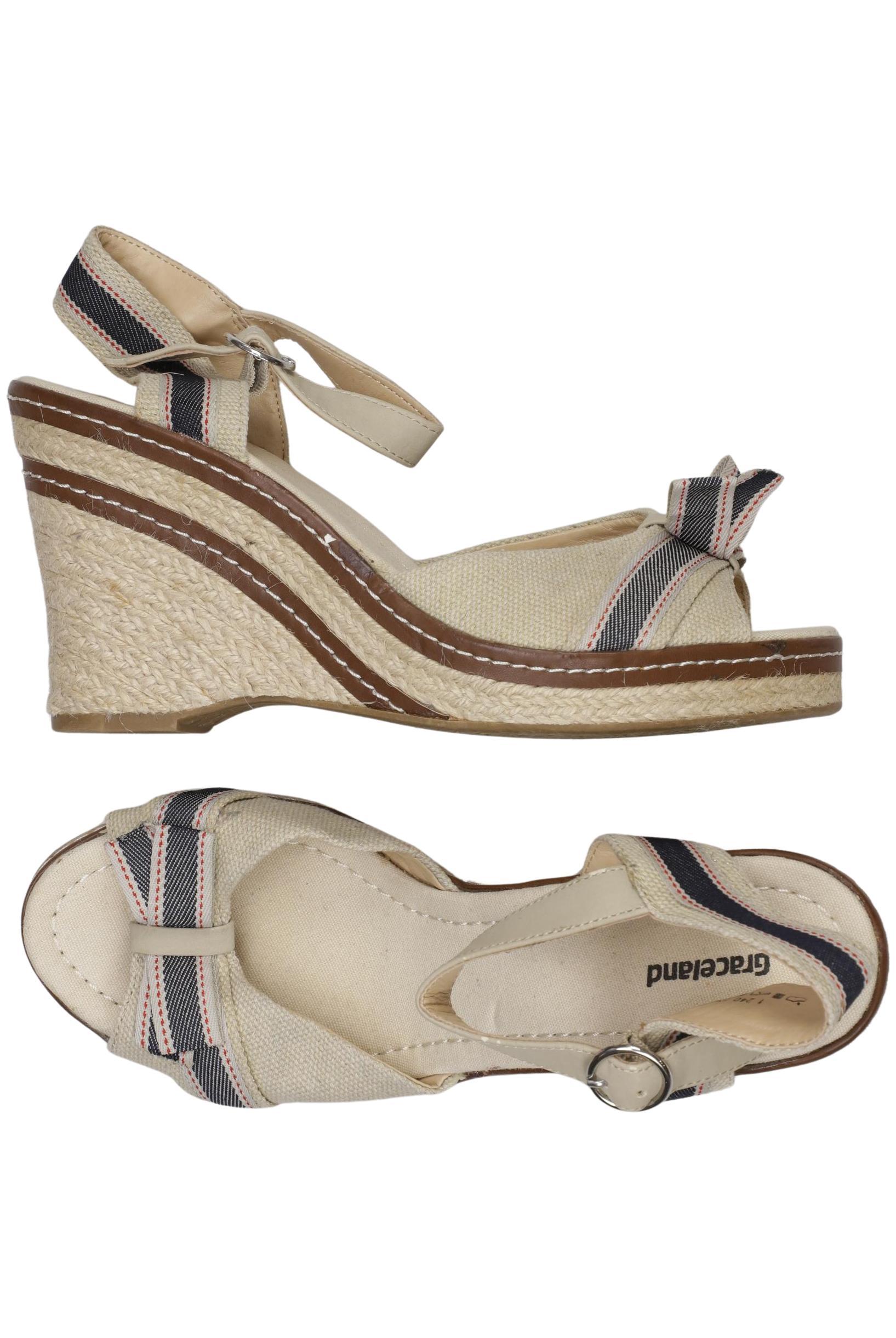 

Graceland Damen Sandale, beige, Gr. 40