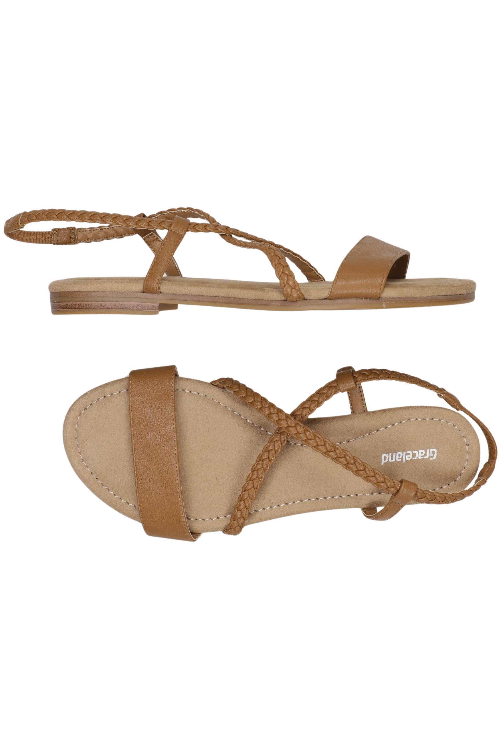 

Graceland Damen Sandale, braun, Gr. 39