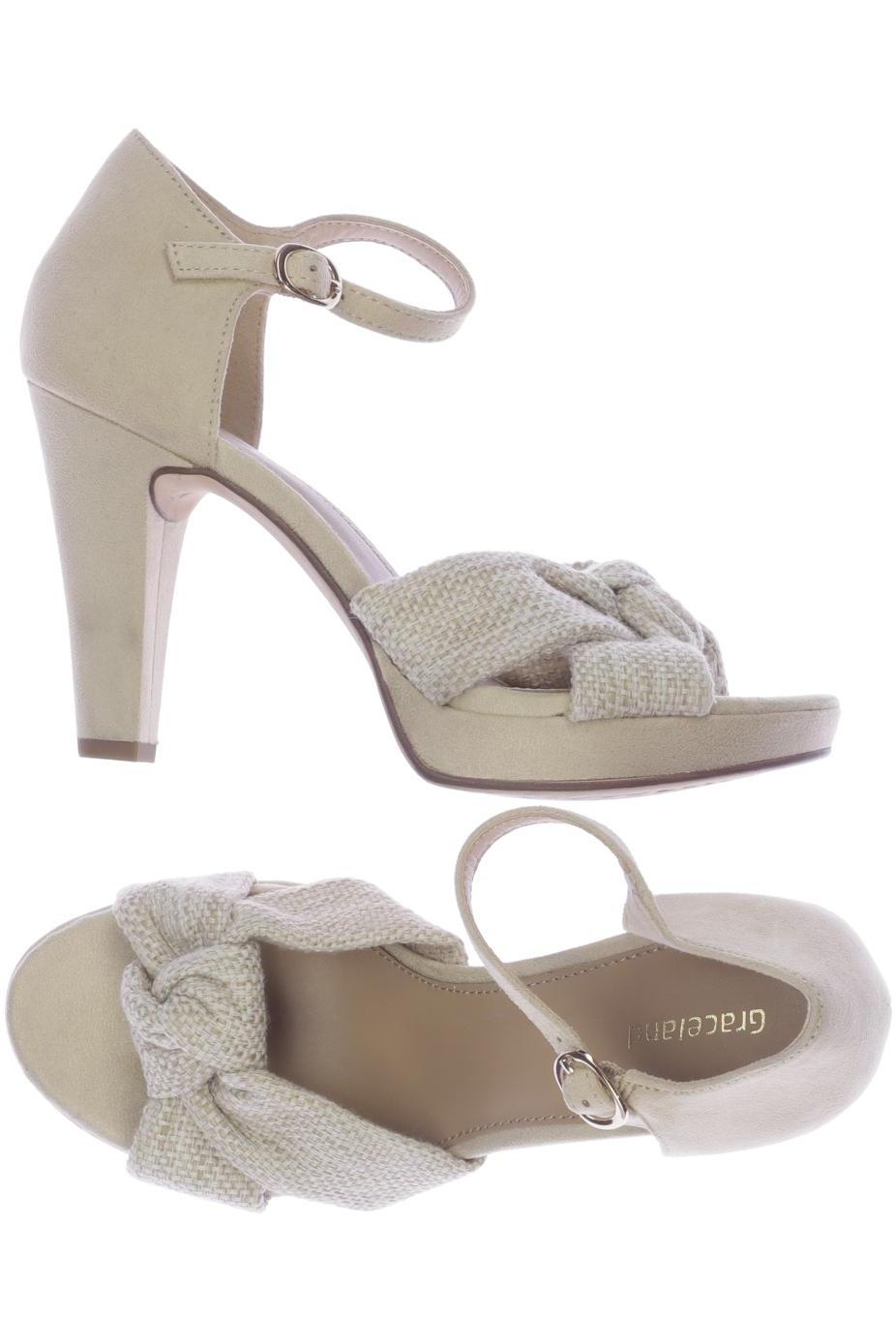 

Graceland Damen Sandale, beige, Gr. 36