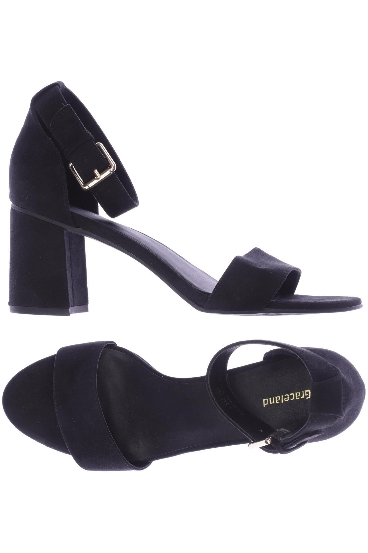 

Graceland Damen Sandale, schwarz