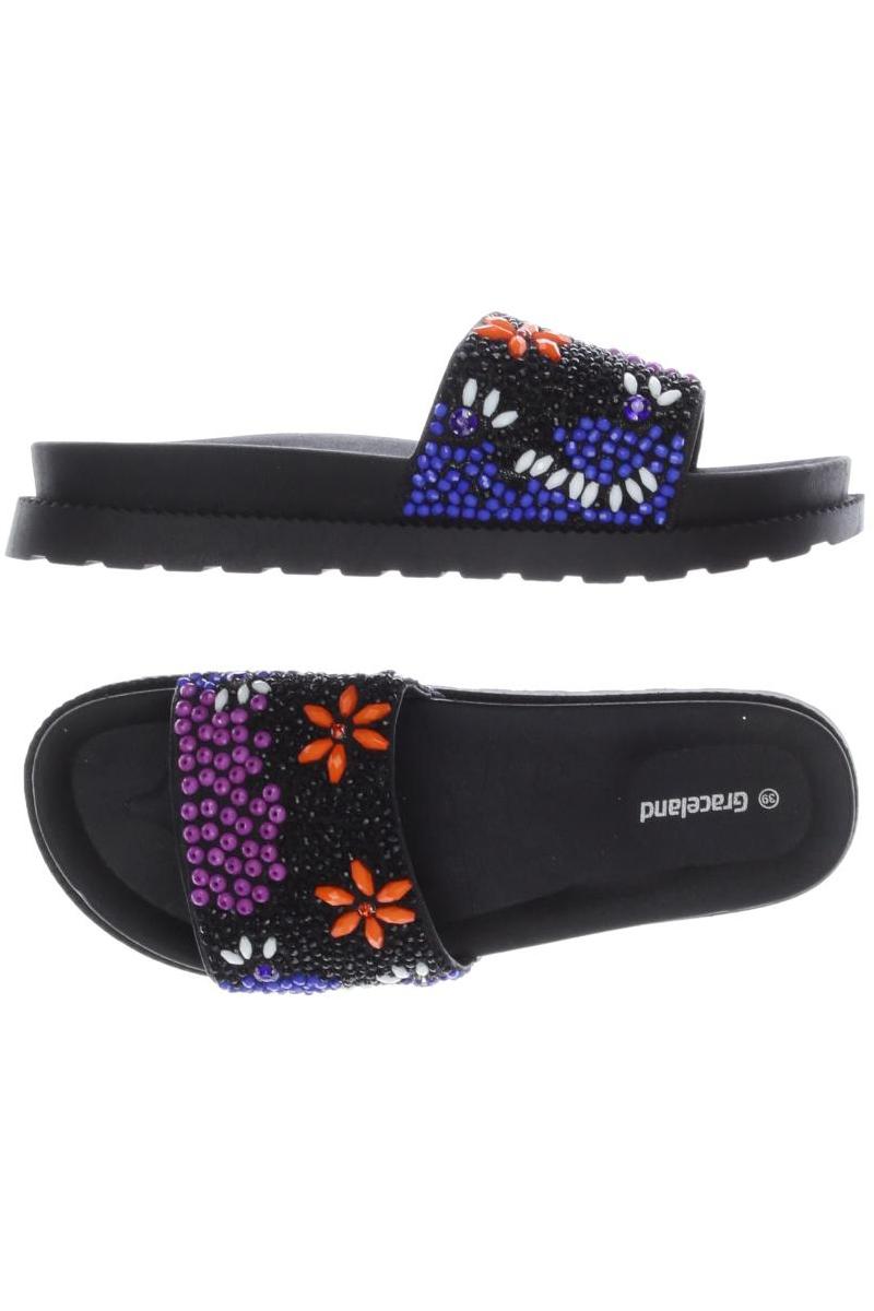 

Graceland Damen Sandale, schwarz, Gr. 39