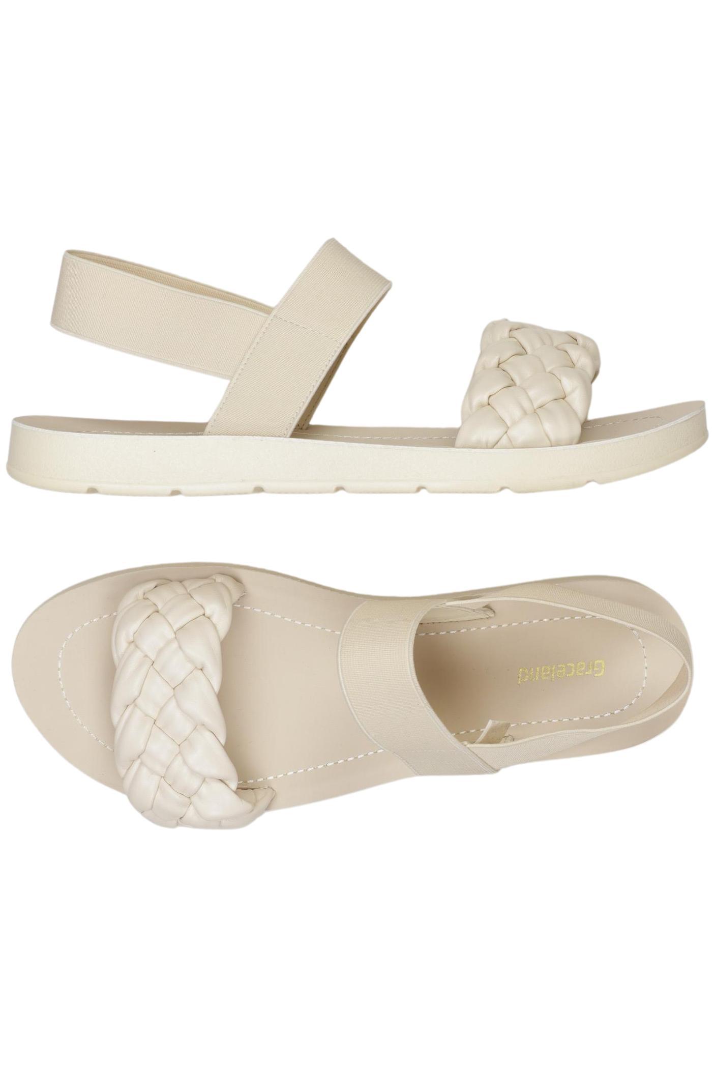 

Graceland Damen Sandale, beige, Gr. 40