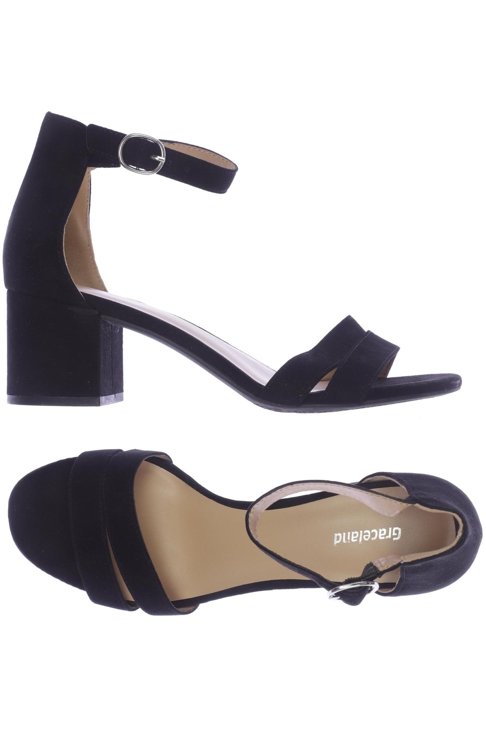 

Graceland Damen Sandale, schwarz, Gr. 38