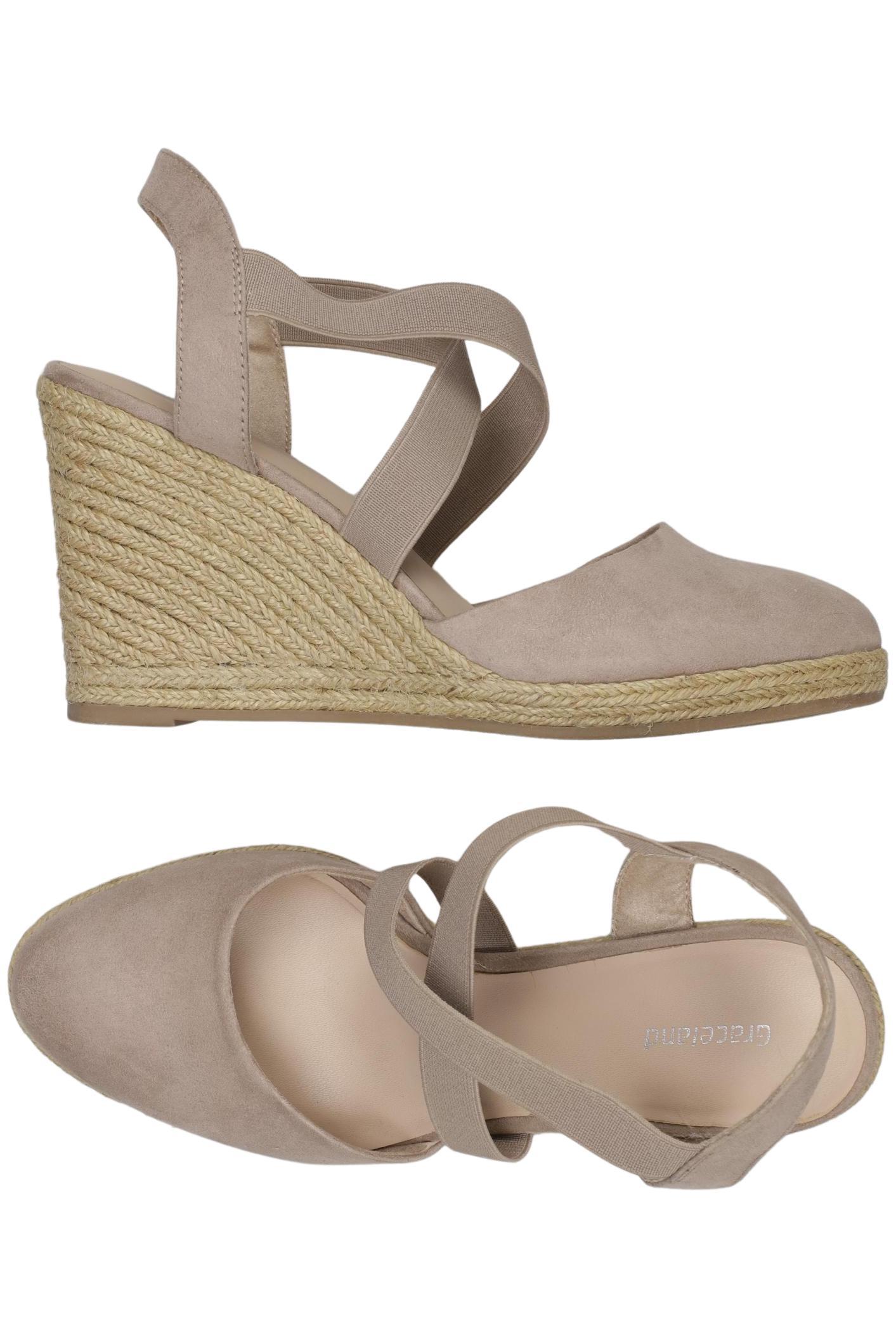 

Graceland Damen Sandale, beige, Gr. 39