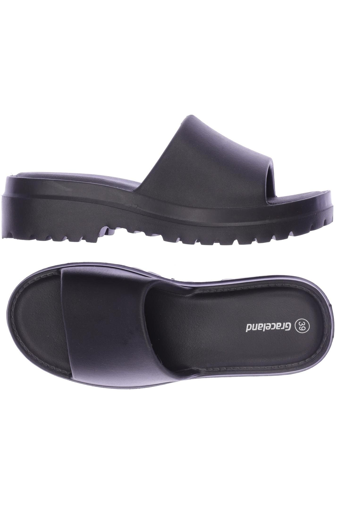 

Graceland Damen Sandale, schwarz, Gr. 39