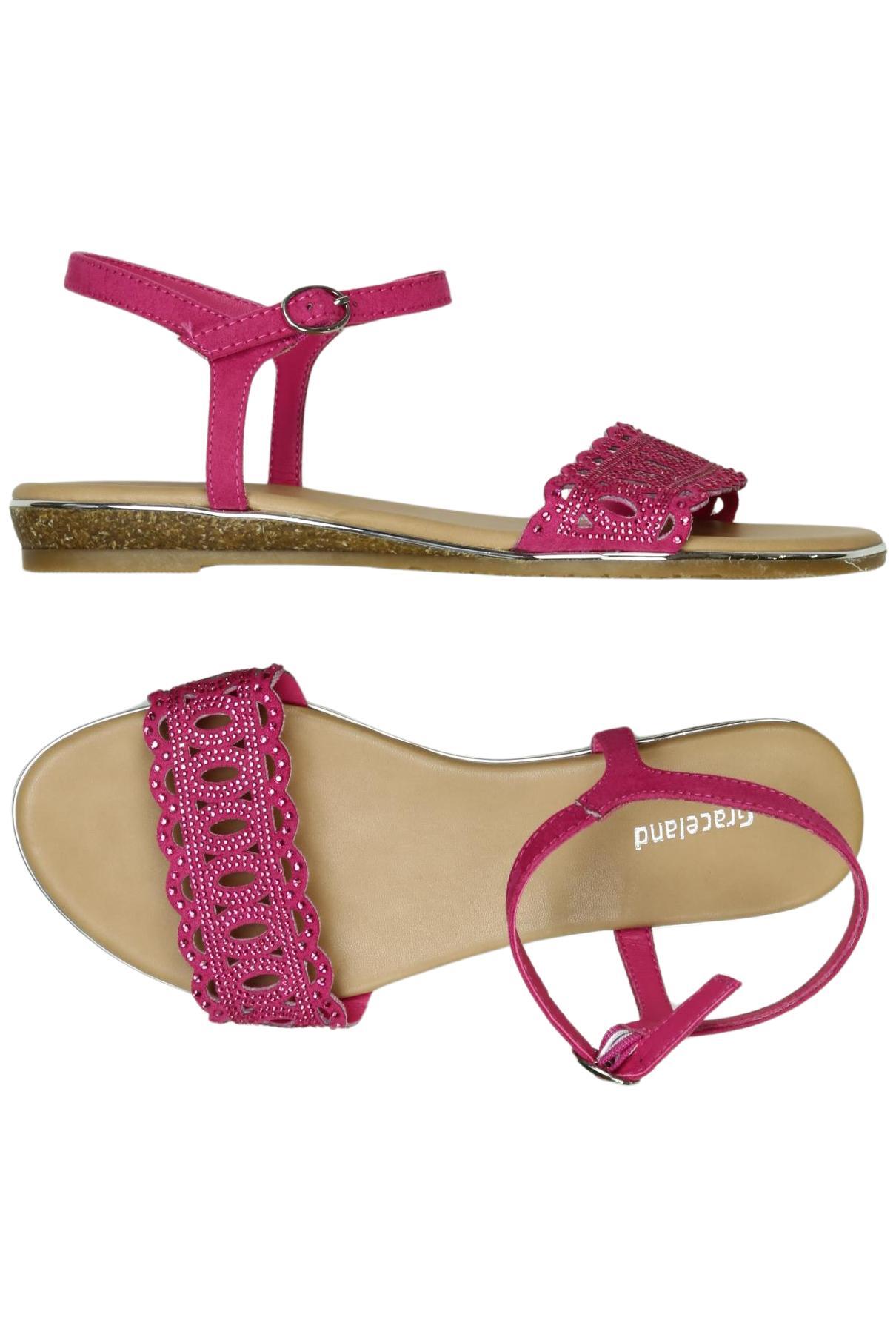 

Graceland Damen Sandale, pink, Gr. 38