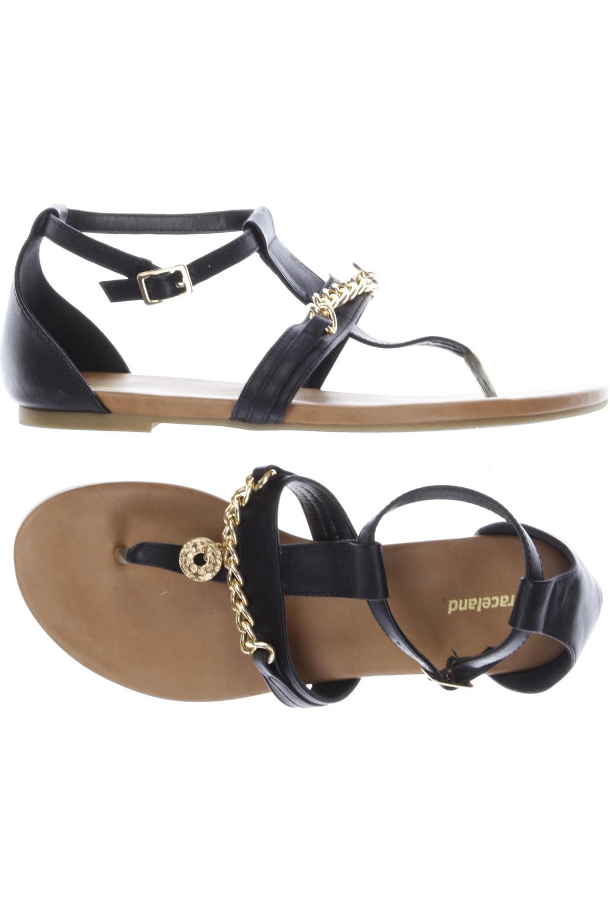 

Graceland Damen Sandale, schwarz, Gr. 39