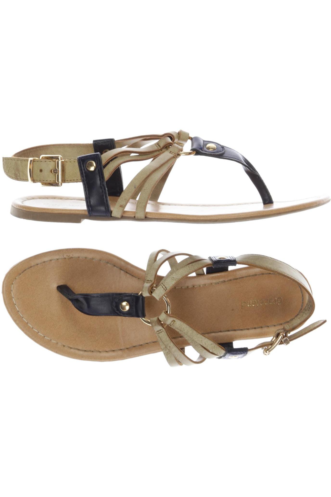 

Graceland Damen Sandale, beige, Gr. 39