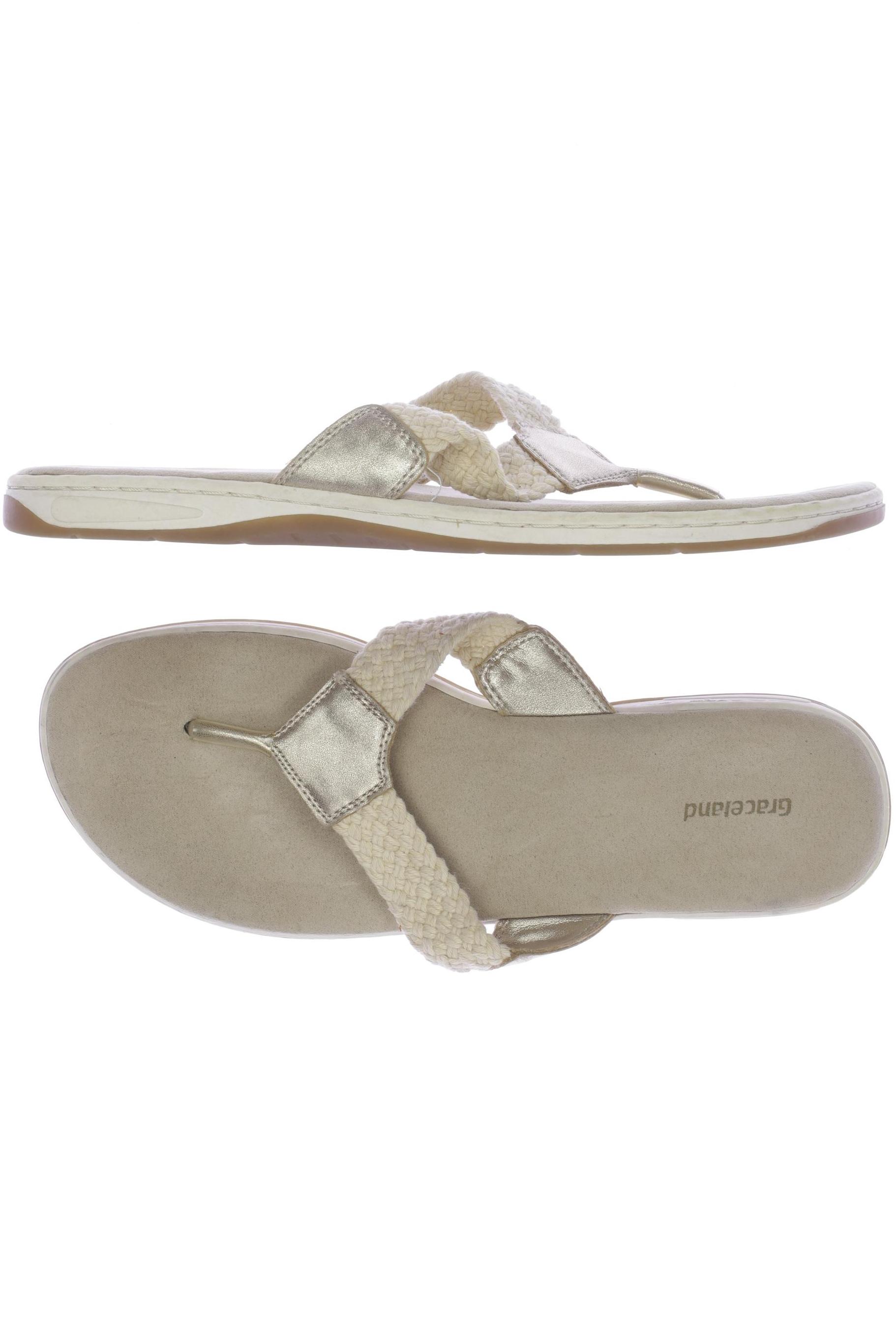 

Graceland Damen Sandale, beige, Gr. 42