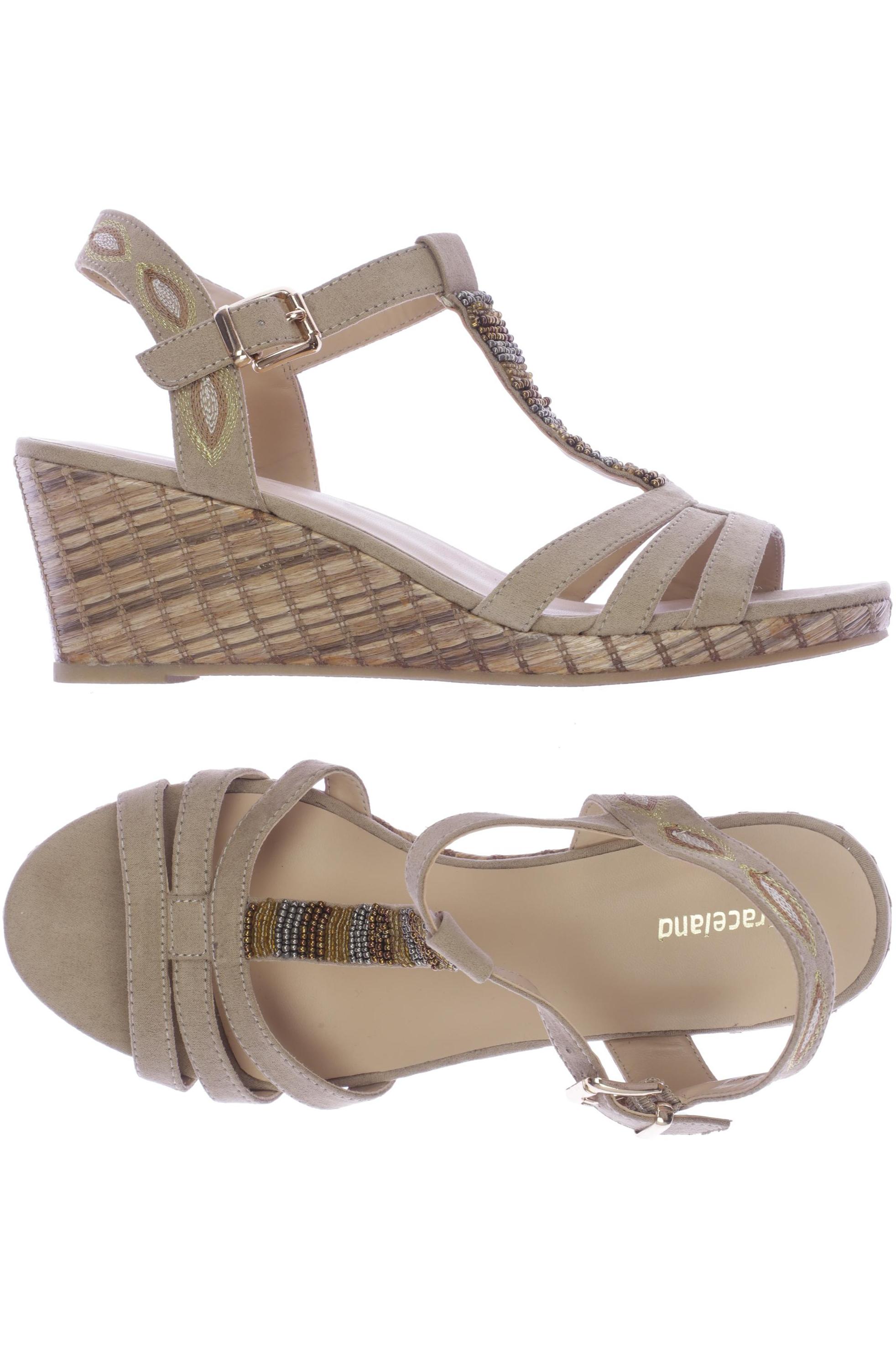 

Graceland Damen Sandale, beige, Gr. 39.5