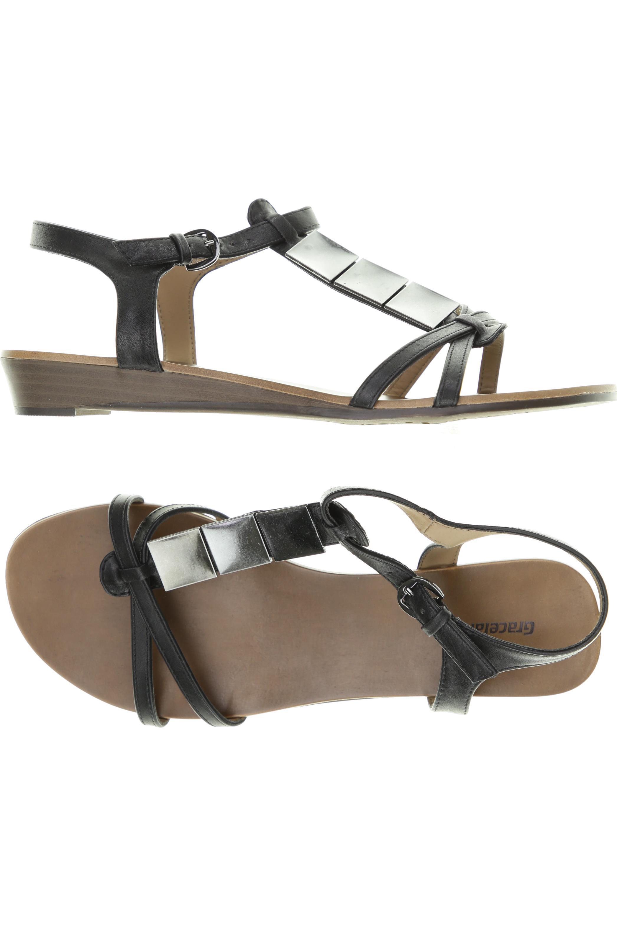 

Graceland Damen Sandale, schwarz, Gr. 41