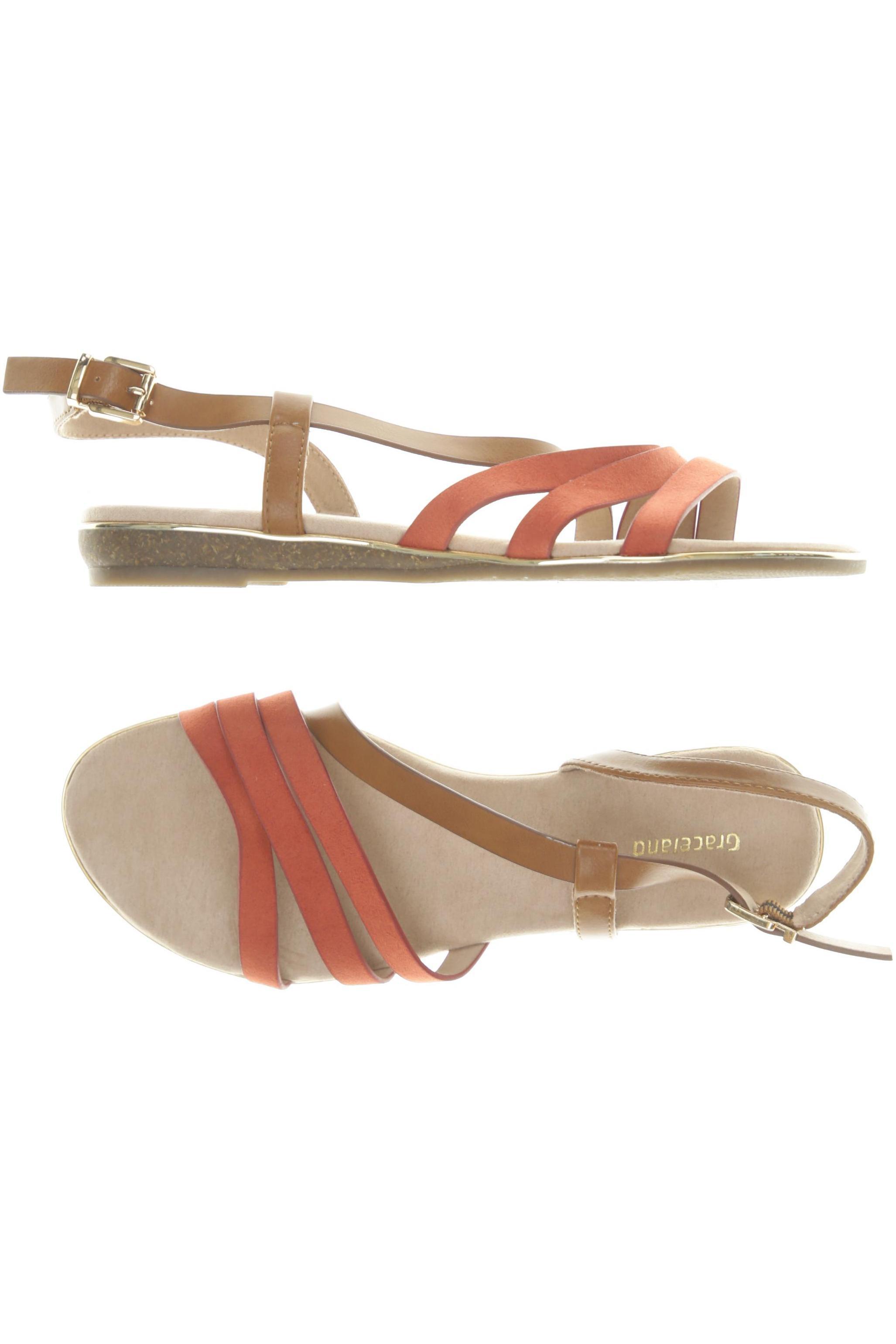 

Graceland Damen Sandale, orange, Gr. 39