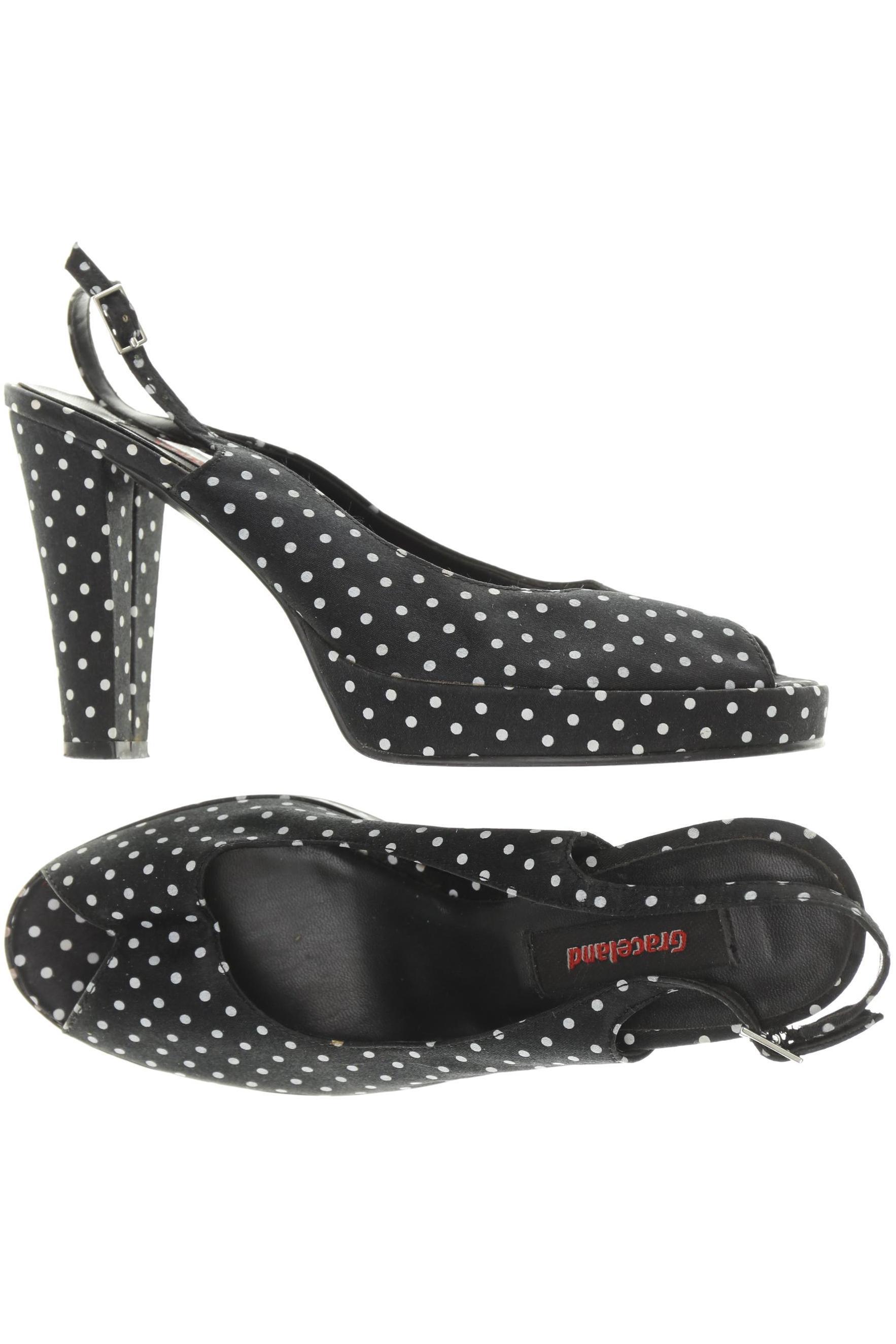 

Graceland Damen Sandale, schwarz, Gr. 40