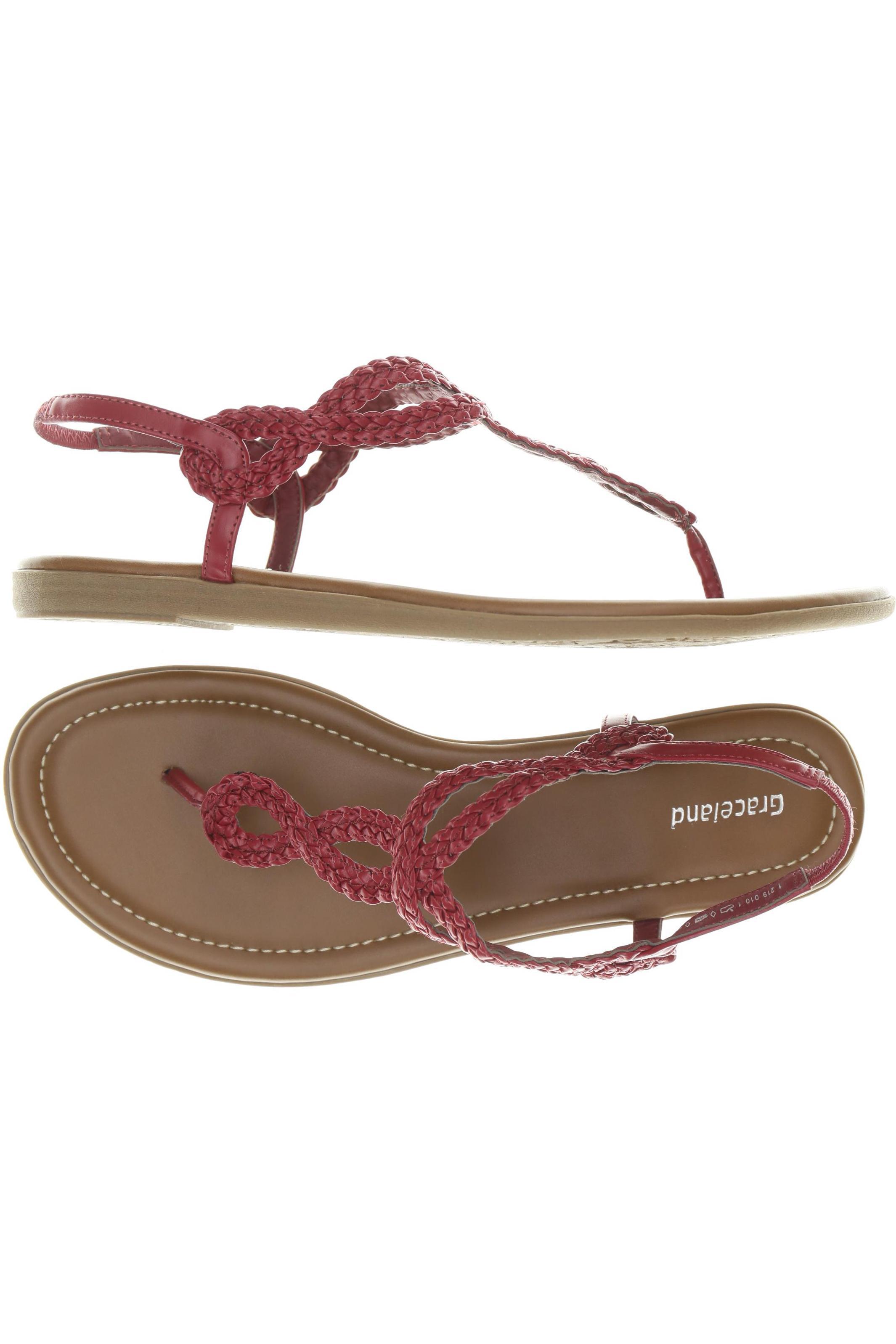 

Graceland Damen Sandale, rot, Gr. 40