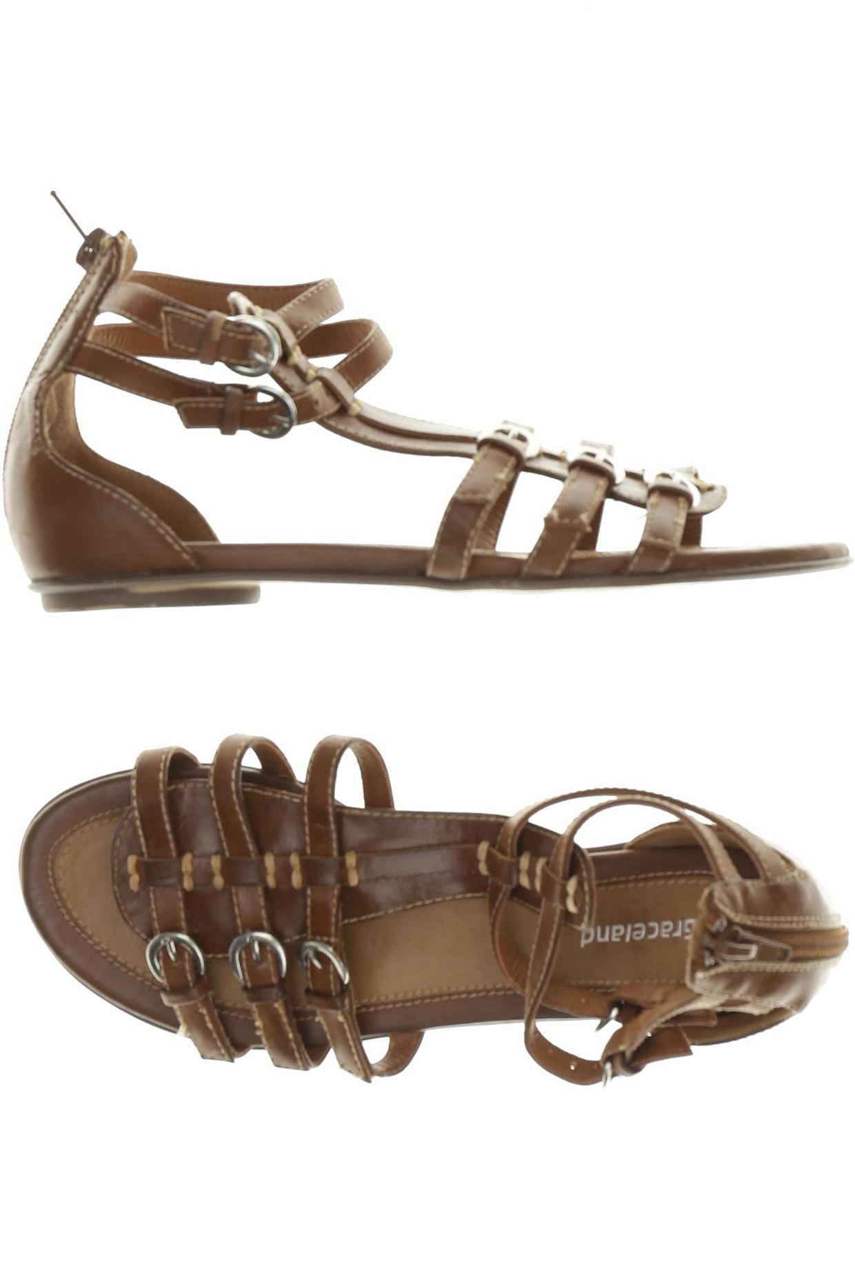 

Graceland Damen Sandale, braun, Gr. 36