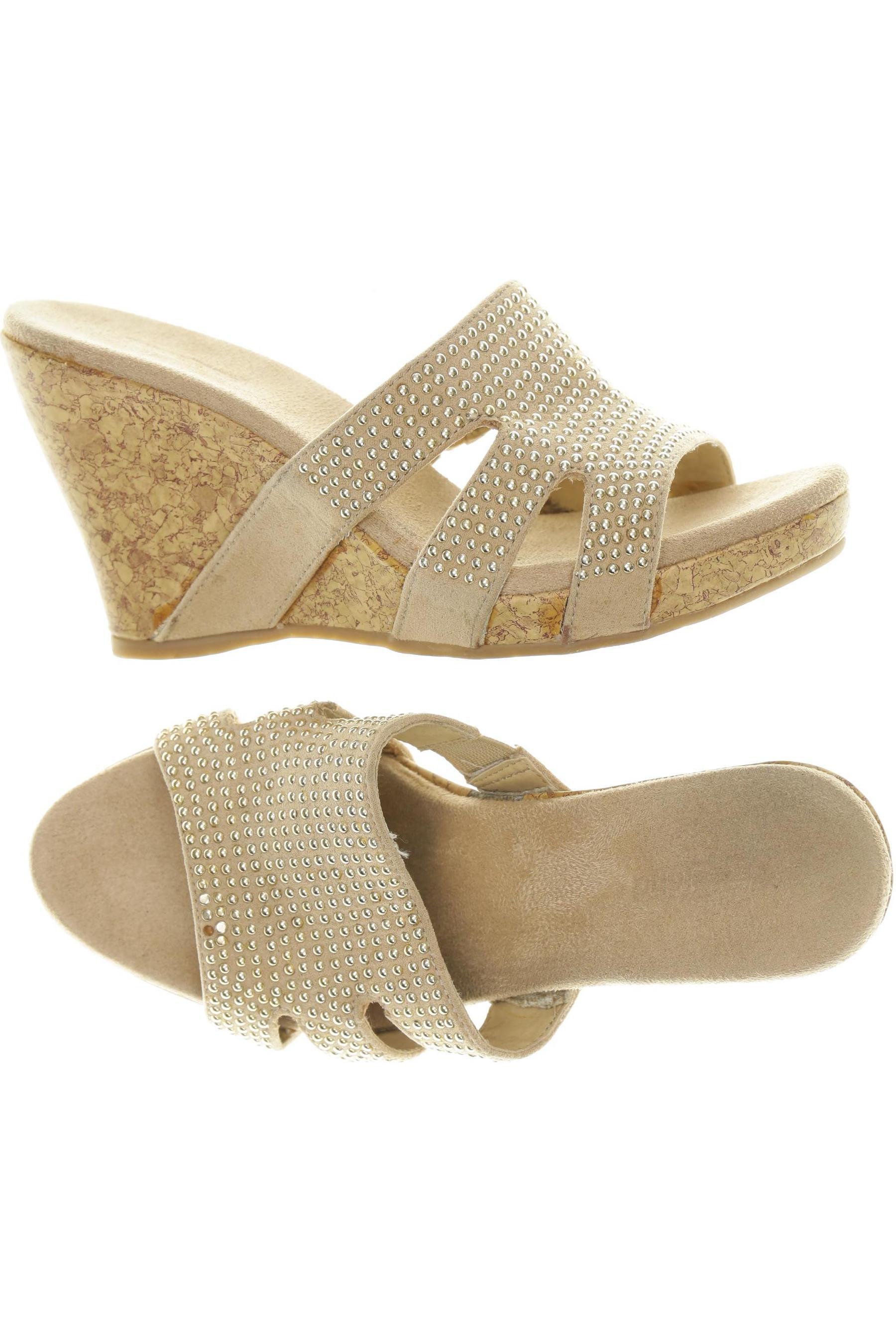 

Graceland Damen Sandale, beige, Gr. 36